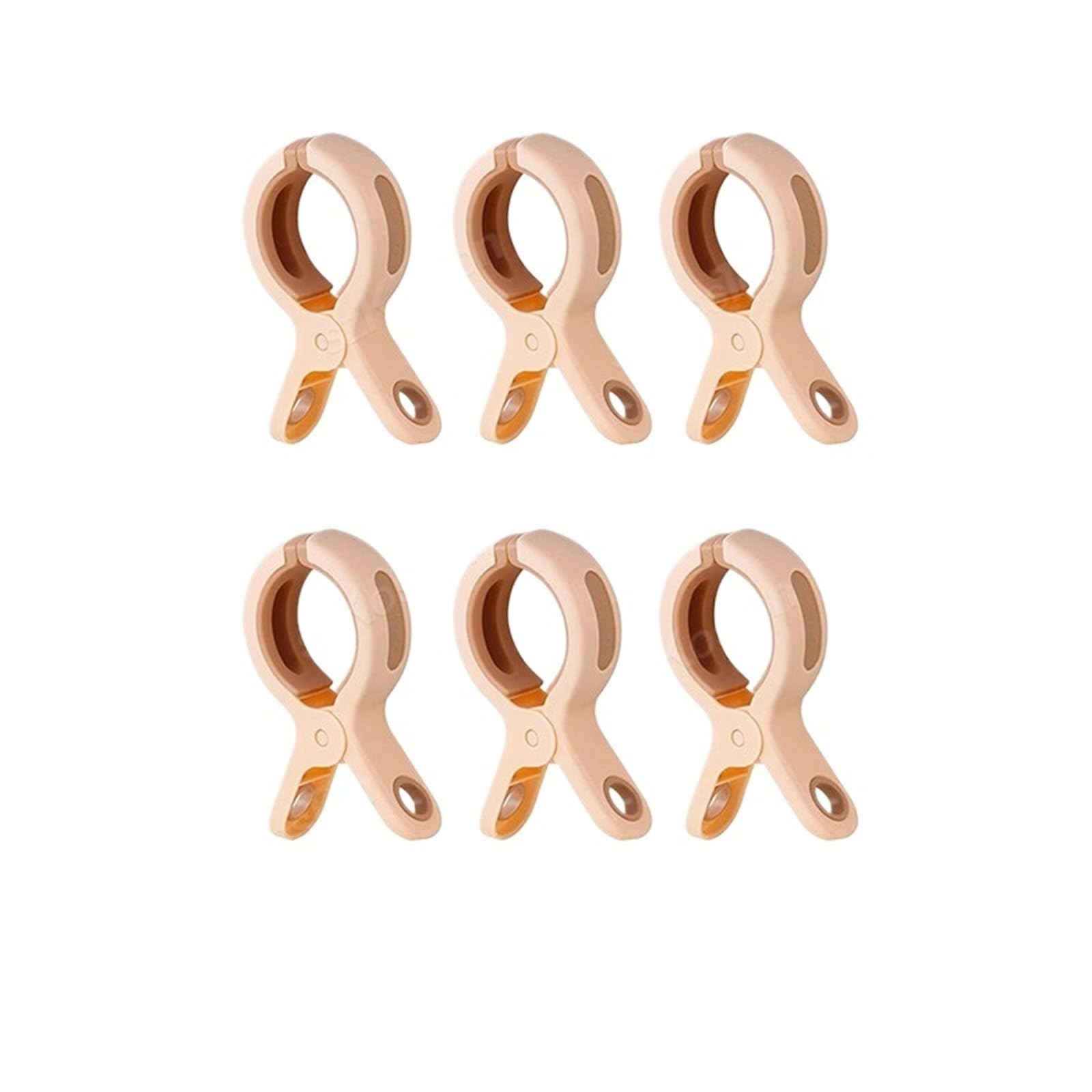 Beach Towel Clips 3-6Pcs Beach Towel Clips Reusable Large Windproof Clothes Pegs Plastic Strong Clothespins Laundry Tongs For Blankets Coats(6PCS Pink)