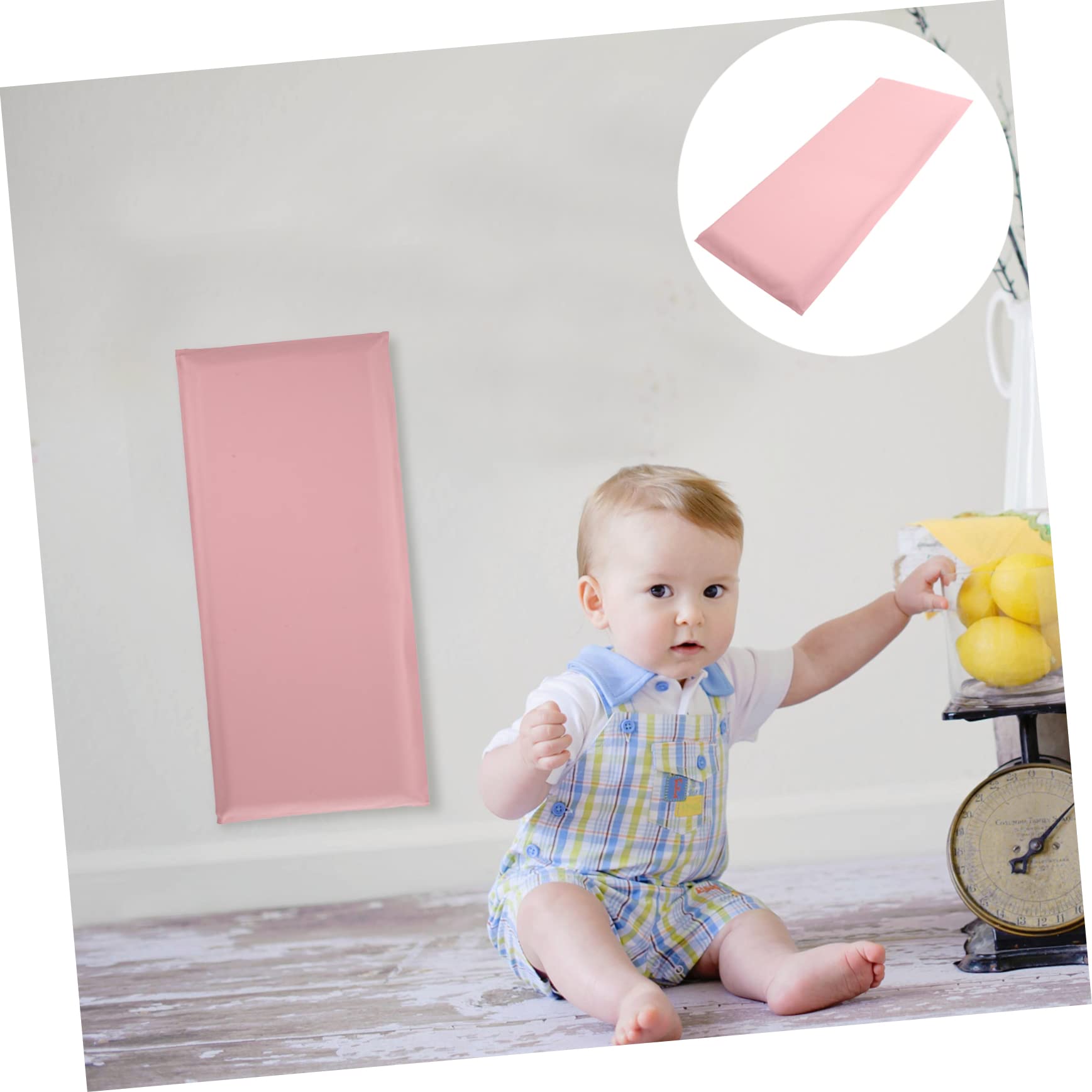 YARNOW 6 piezas Pegatina Anticolisión para Bebés Adhesiva y Resistente al Agua Decoración de Pared y para Habitaciones Infantiles Fácil Instalación Color Rosa Pastel