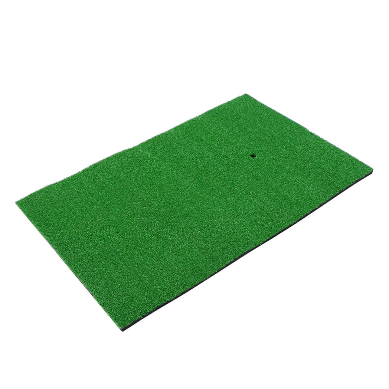 HEMOTON Portable Golf Practice Mat Artificial Turf Swing Mat for Use Durable Tear Resistant for Beginners Advanced Players Includes Tee