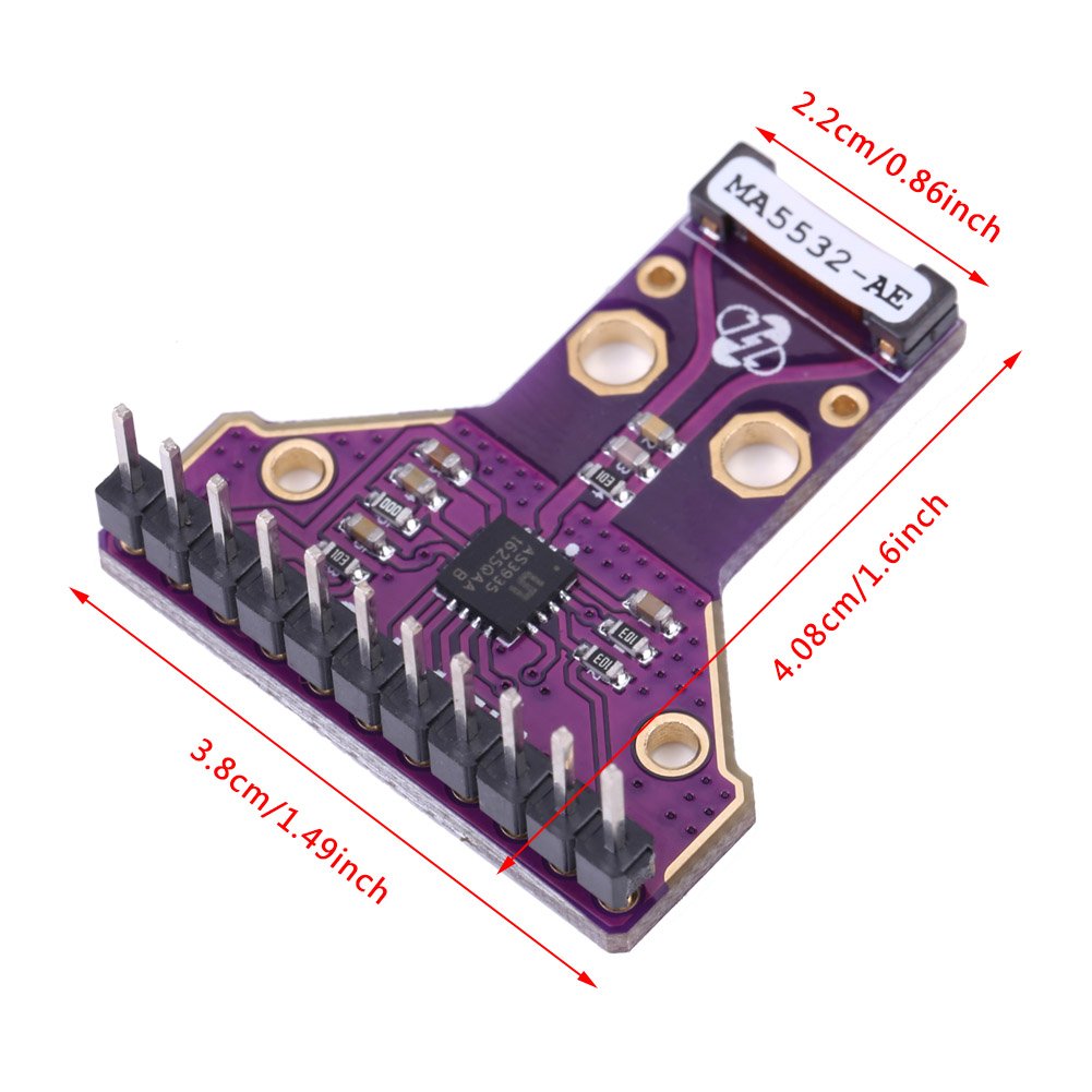 AS3935 Blitzsensor, digitaler Sensor I2C SPI Blitzschlag-Entfernungsdetektor Sensor 2,4V -5,5V