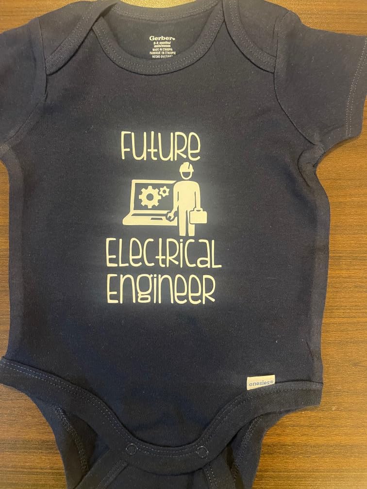 Future electrical engineer custom baby onesie ® bodysuit infant engineering one piece