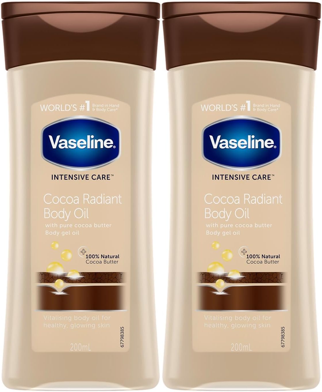 Total Moisture Cocoa Radiant Body Gel Oil - 6.8 oz - 2 pk