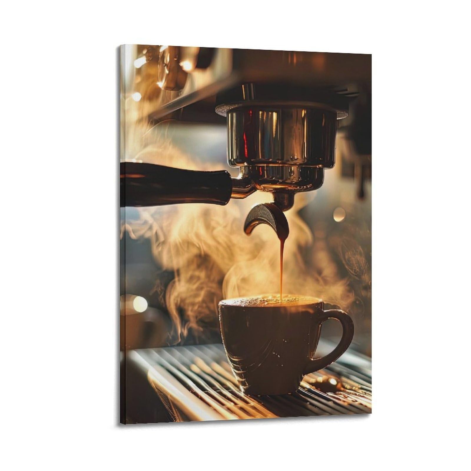 OKAHYS Vintage Coffee Machine Artwork Poster Decorative Painting Canvas Wall Artworks Picture 24x36inch(60x90cm)