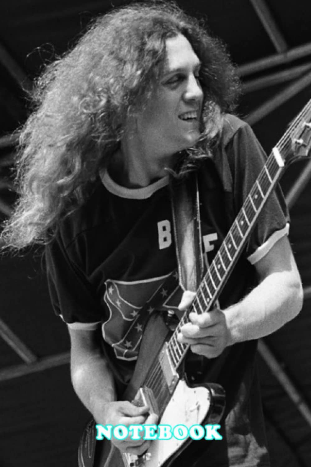 Notebook : Allen Collins Lynyrd Skynyrd Notebook 100 pages | Collage Lined Pages Journal | Thankgiving Notebook | Diary For Students, Teens, and Kids #43