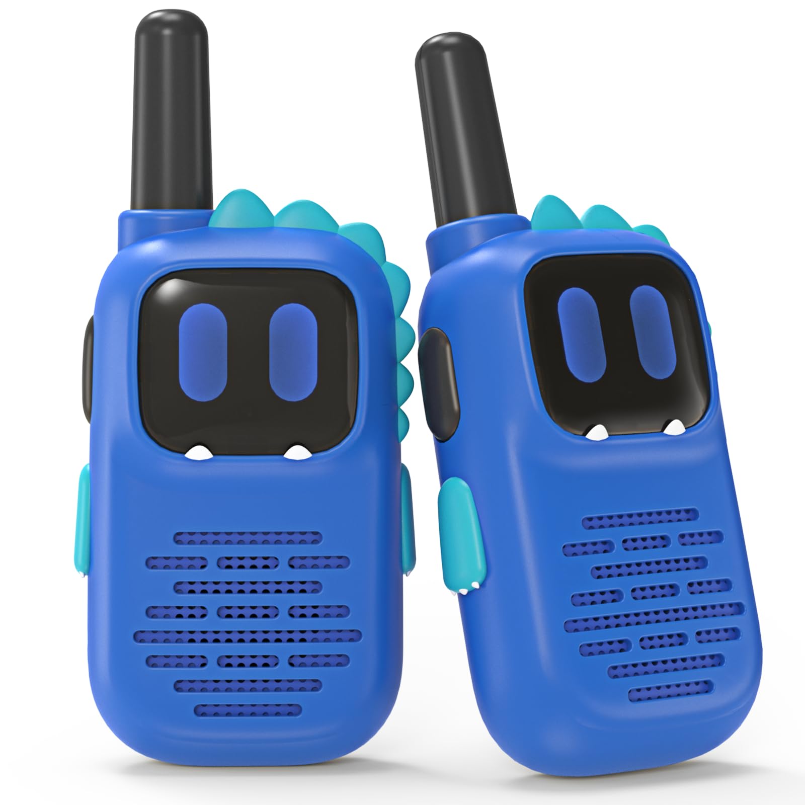 Walkie Talkies for Kids with Dinosaurs Silicone Sleeve, Toys for 3-7 Year Old Boys Girls, Kids Walkie Talkies 1000FT Range 2 Channels 2 Way RadioToy Gifts for 5-8 Year Old Boys Girls