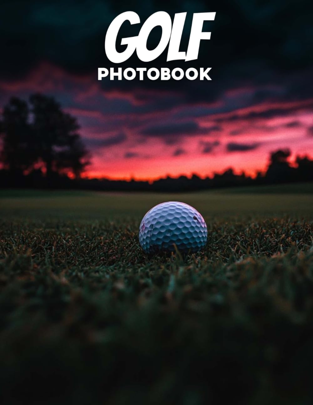 Golf Photo Book: Golf Course Greenery And Swing Technique In Sports Photography | Scenic Fairway Views Captured Across 40 Pages For Golf Enthusiasts