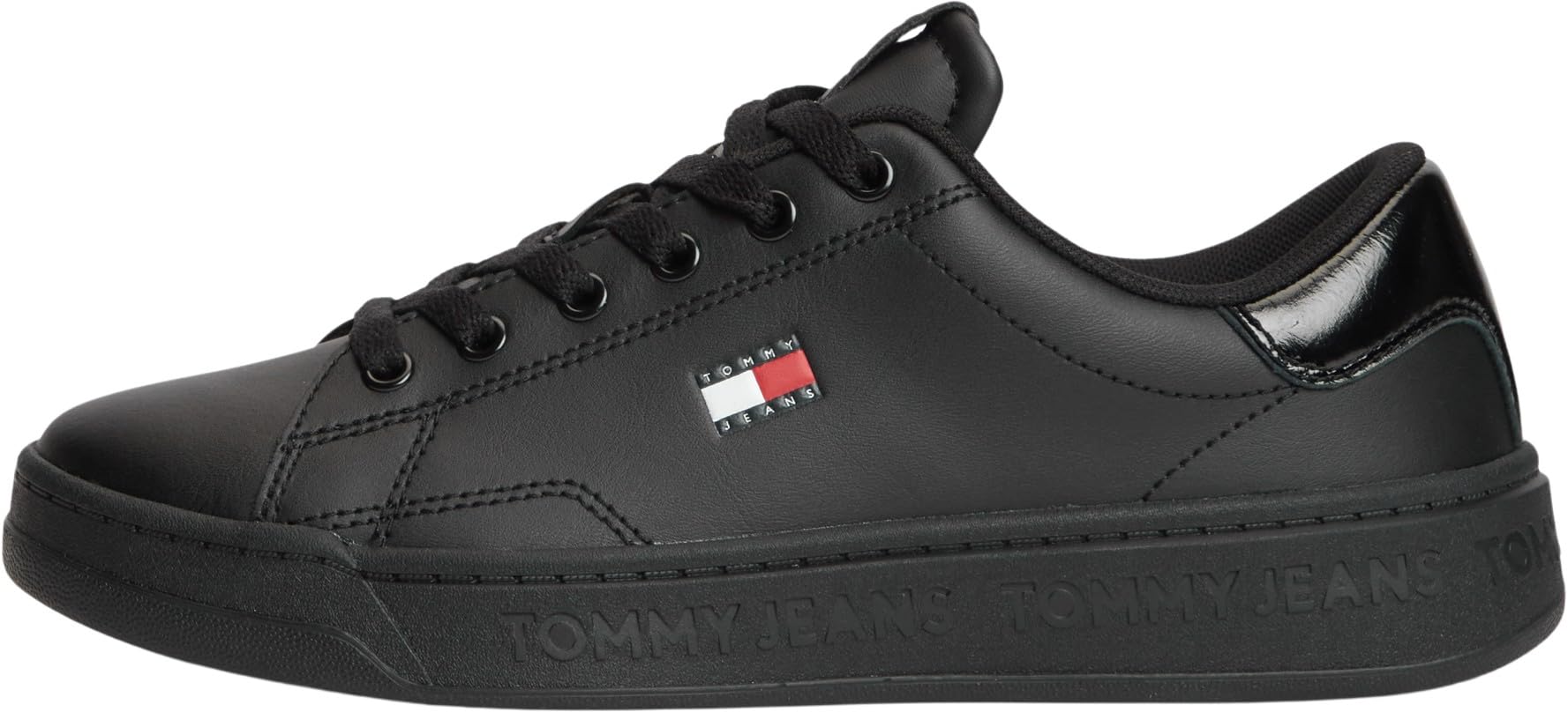 Tommy Jeans Women's Black Tj Lg Sneaker Ld64 in Size 5, Sports Direct