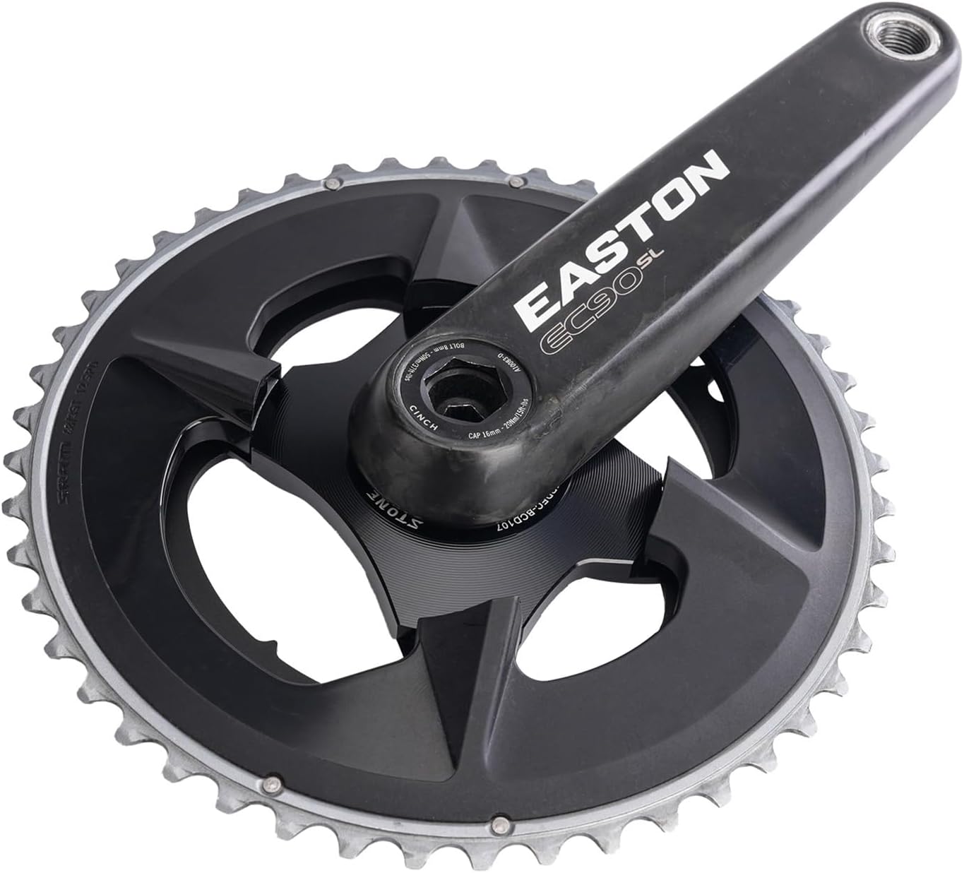 DJC Stone Chainring Spider for 107BCD Double Chainring Force Rival axs flattop Rotor aldhu ec90 Easton 8 pins 3 Bolts pins GXP