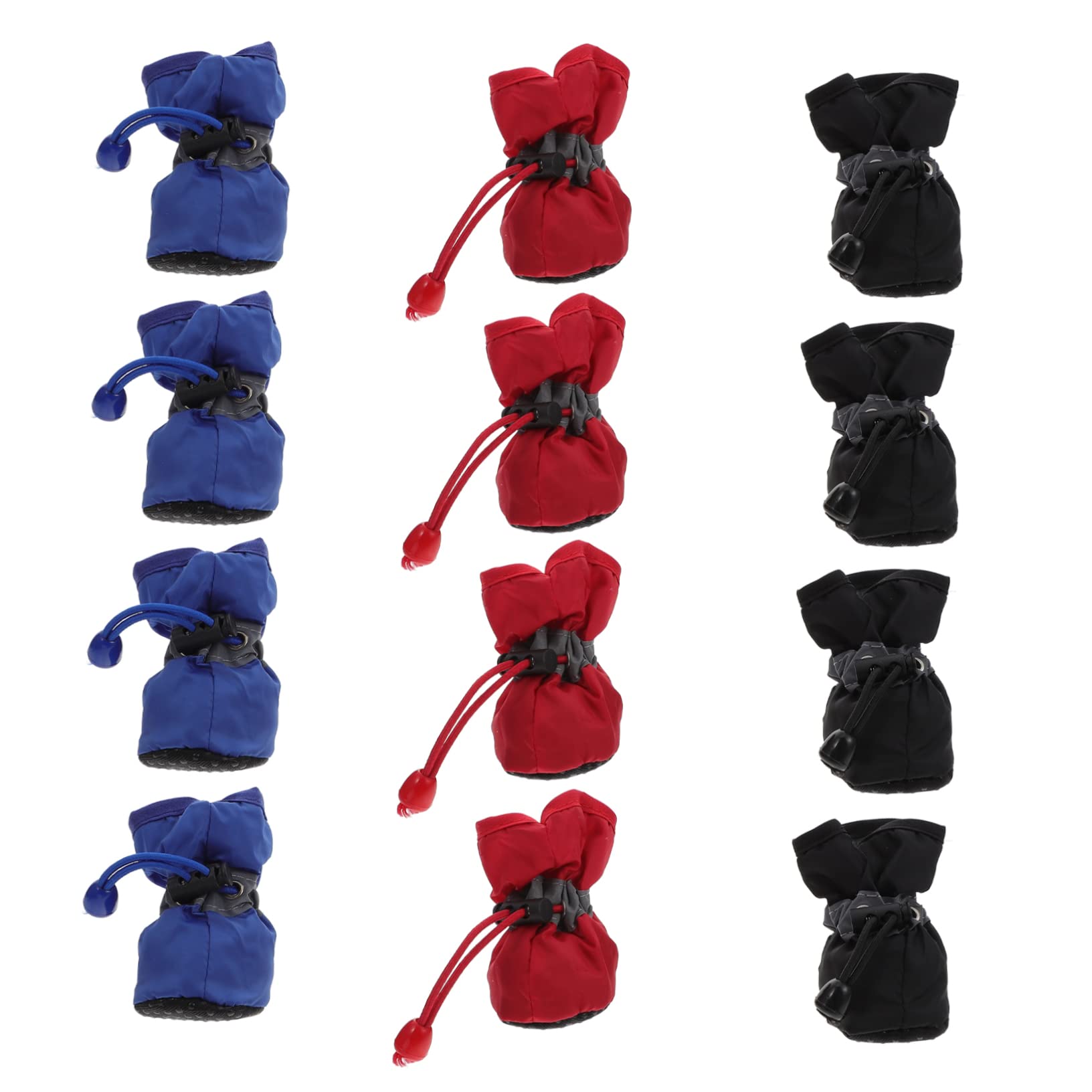 Bottes de pluie pour chiens chaussures imperméables épaisses animaux