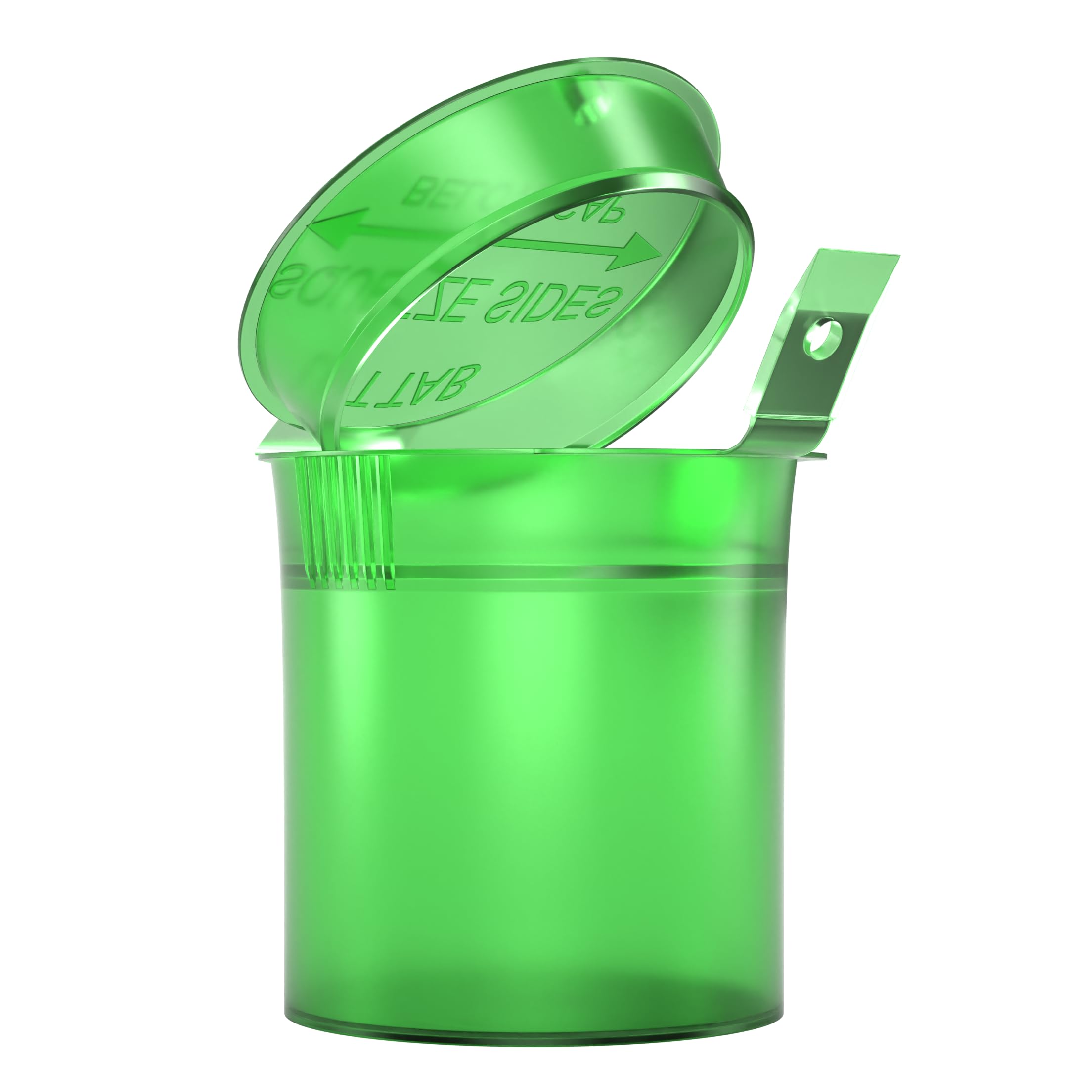 Amazon.com: Dragon Chewer 6 Dram Pop Top Bottles - Small Storage