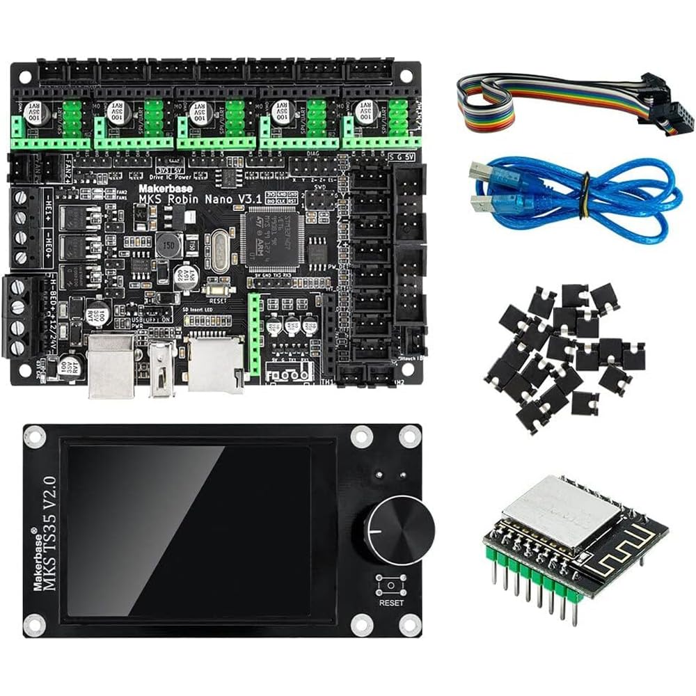 Amazon.com: Makerbase MKS Robin Nano V3.1 32Bit 168 Mhz 3D Printer