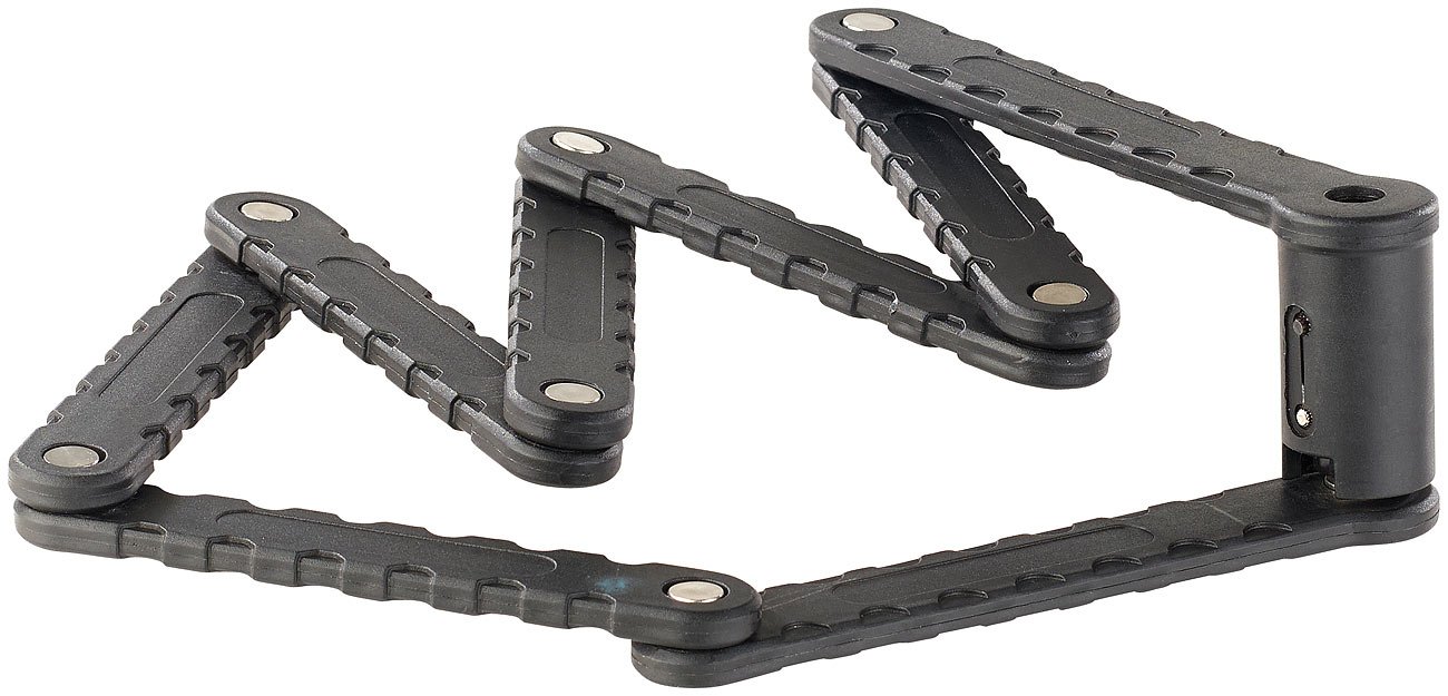 2 antivols pliables en acier de 97 cm de long avec étui [AGT]