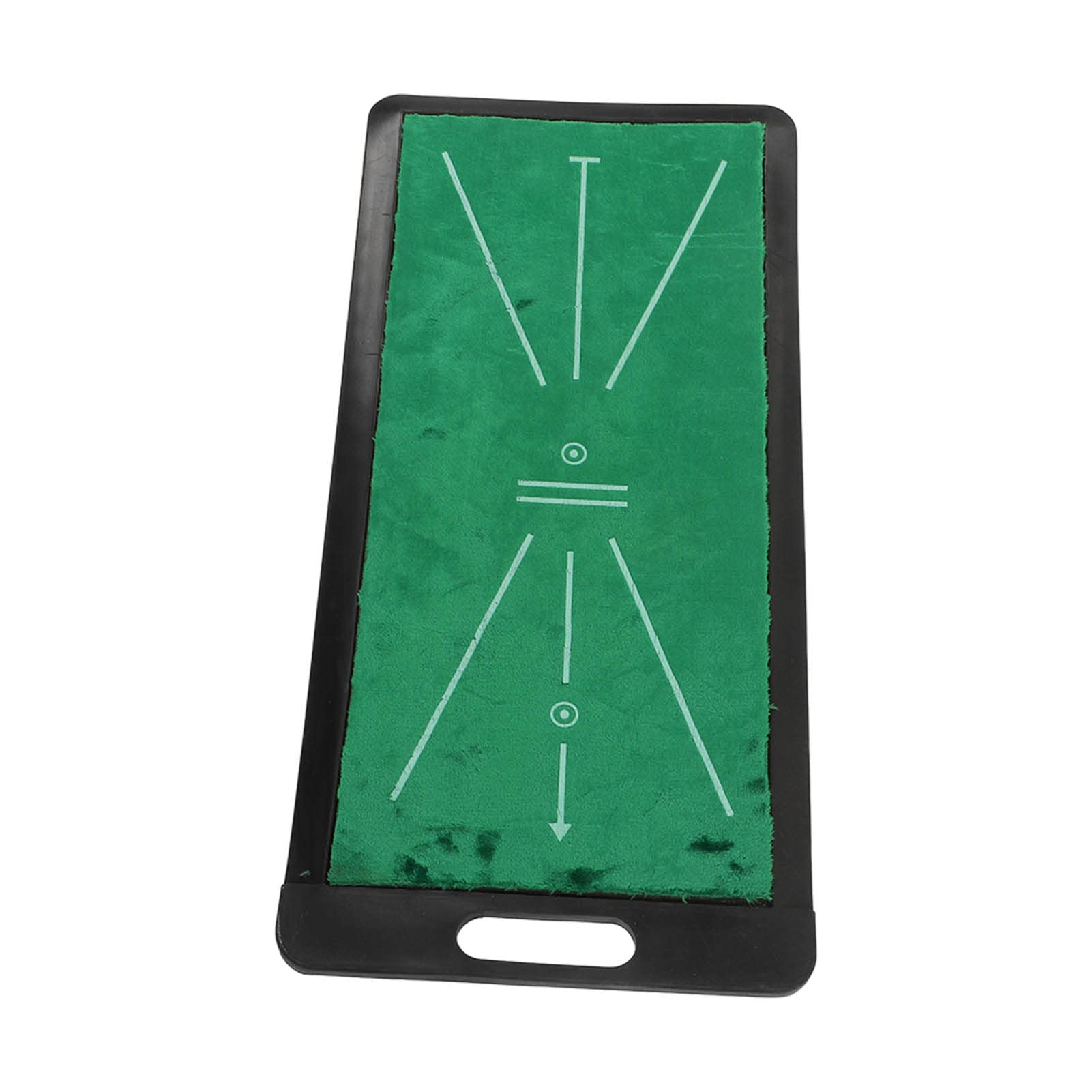 Almohadilla de detección de oscilación de Golf Tela de Terciopelo de Primera Calidad Estera para Golpear con Parte Posterior Antideslizante para práctica de Entrenamiento en