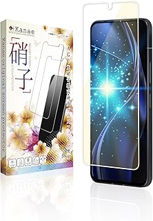 叶kanae カナエ arrows Alpha 用 ガラスフィルム 強化ガラス 気泡レス 保護フィルム ブルーライトカット SC-54F 用 液晶保護フィルム 1枚入り