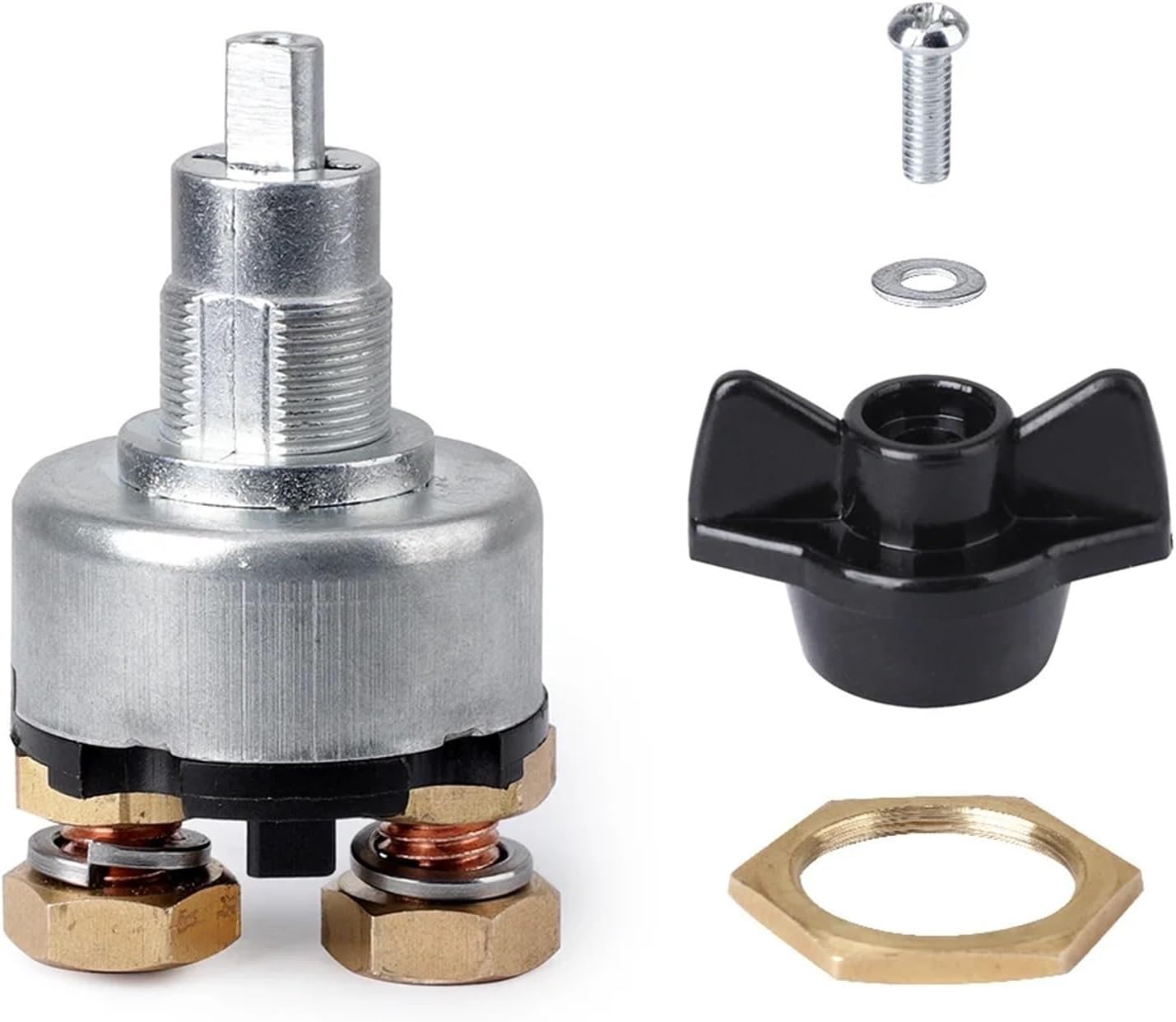 Car 12V/24V 200A Lucas SSB106 Style Auto for RV Fixed Handle Key Kill Cut Off Isolator Rotary Switch