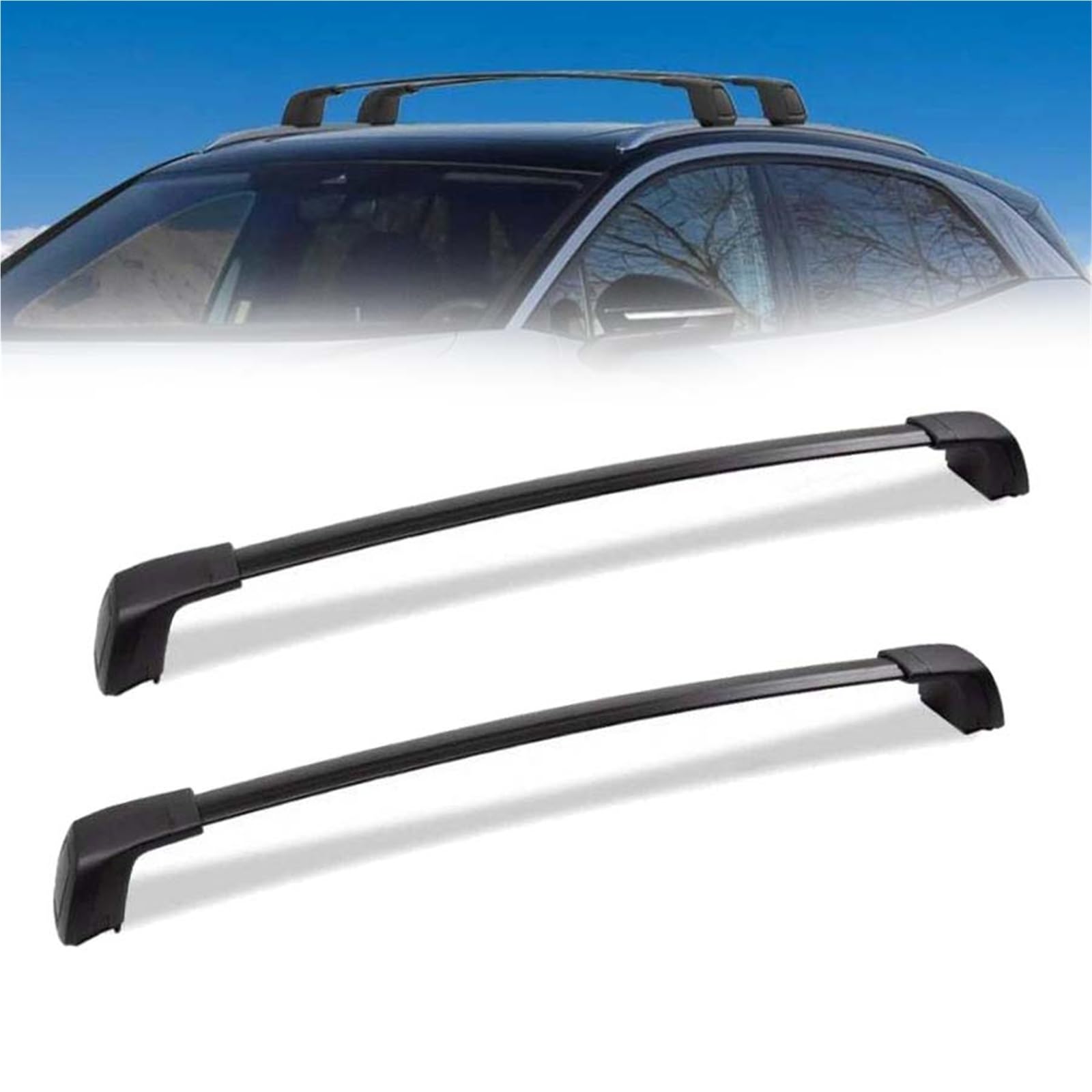 Barre transversale de toit ID.4 antivol pour sécuriser vos longs trajets