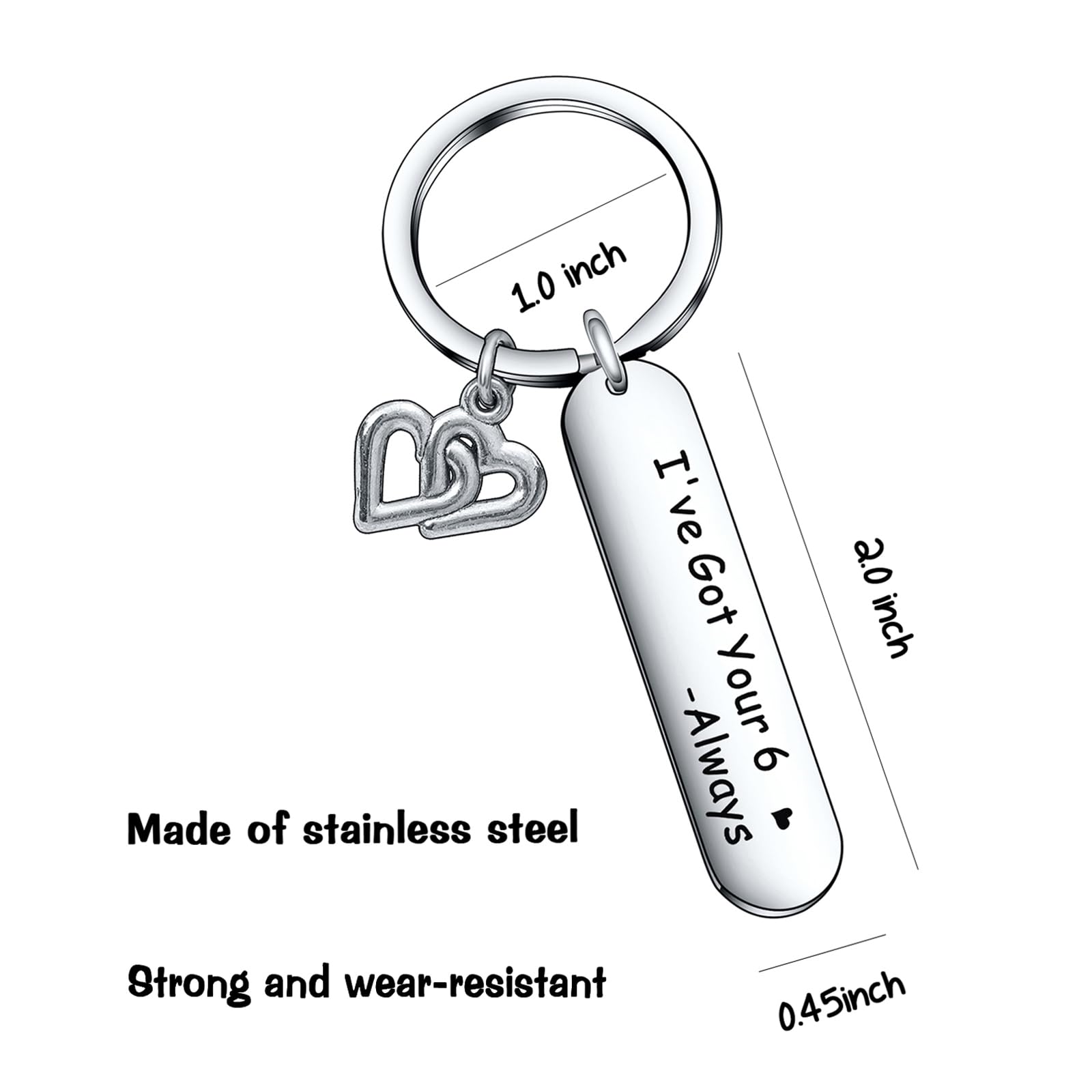 Harry Potter Mask Polyresin Death Eater Keychain (One Size) (Silver)