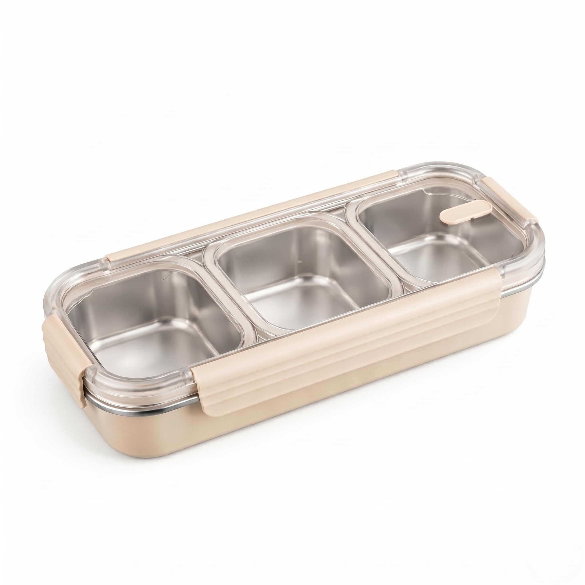 3 Compartment Lunch Box - Insulated & Leakproof -13