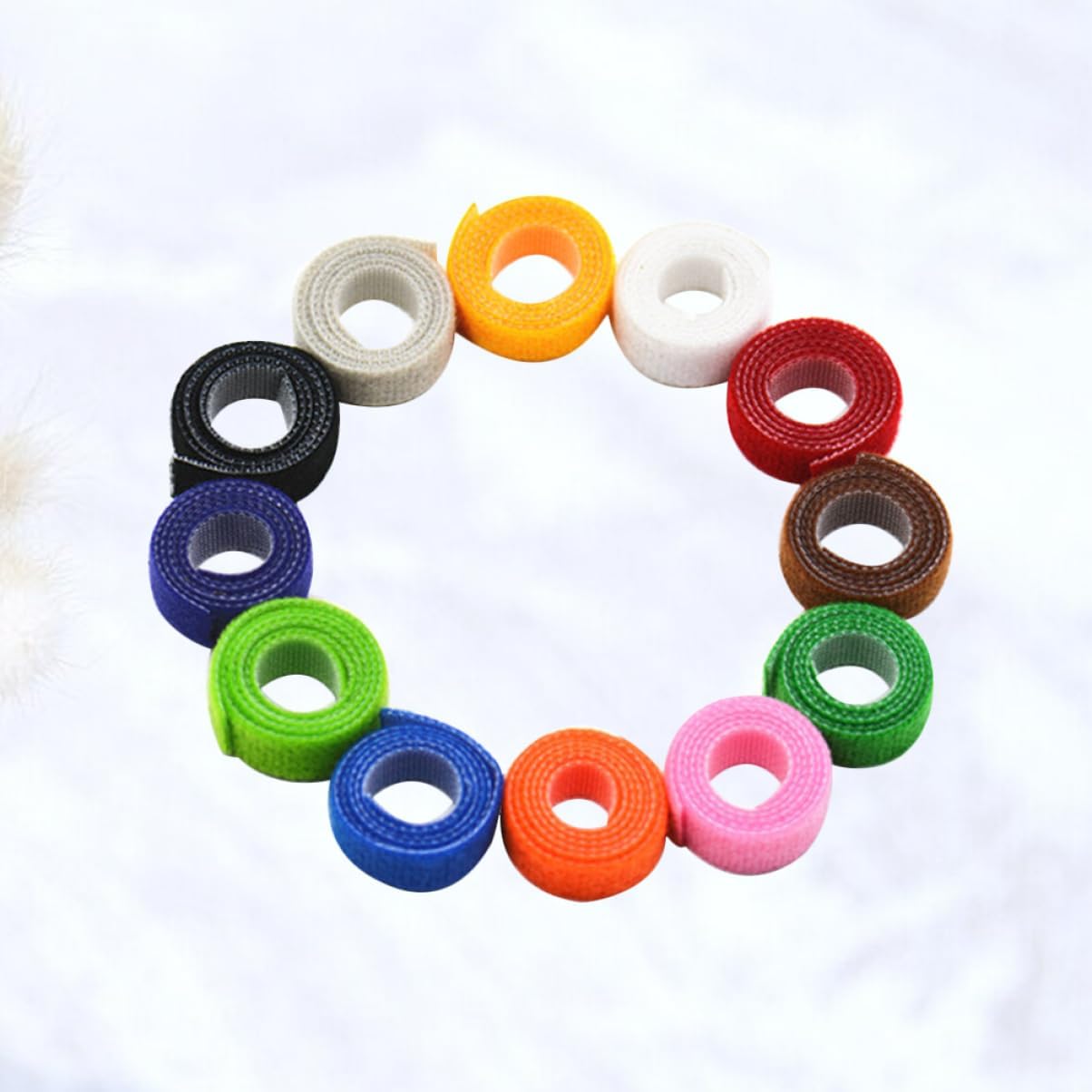 Hemoton 12pcs Dog Collar Pet Supplies Dog Printed Collar Pet Necklace Stylish Christmas Design