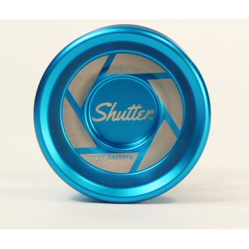 YoYoFactory Shutter Yo-Yo - Aqua - Champion Collection