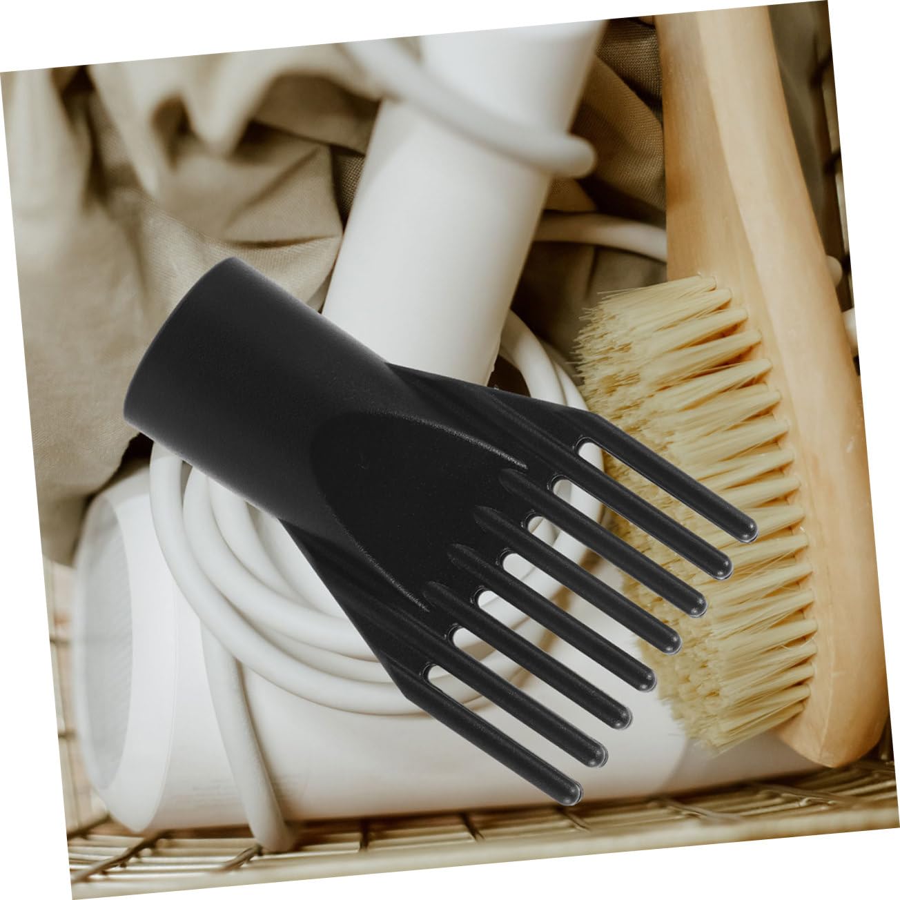 8pcs Blow Dryer Comb Nozzle Attachment for Hair Drying Professional Hair Dryer Accessories Compatible Standard Abs Design
