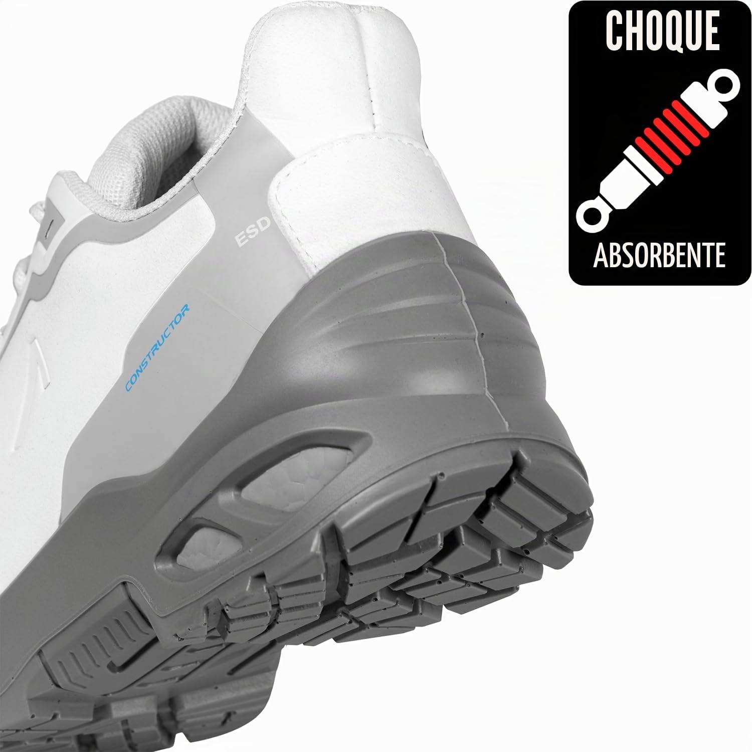 ACE Constructor S3 Zapatos de Trabajo - Ligeros, Antideslizantes e Resistentes al Agua - Zapatos de Seguridad para Hombre y Mujer