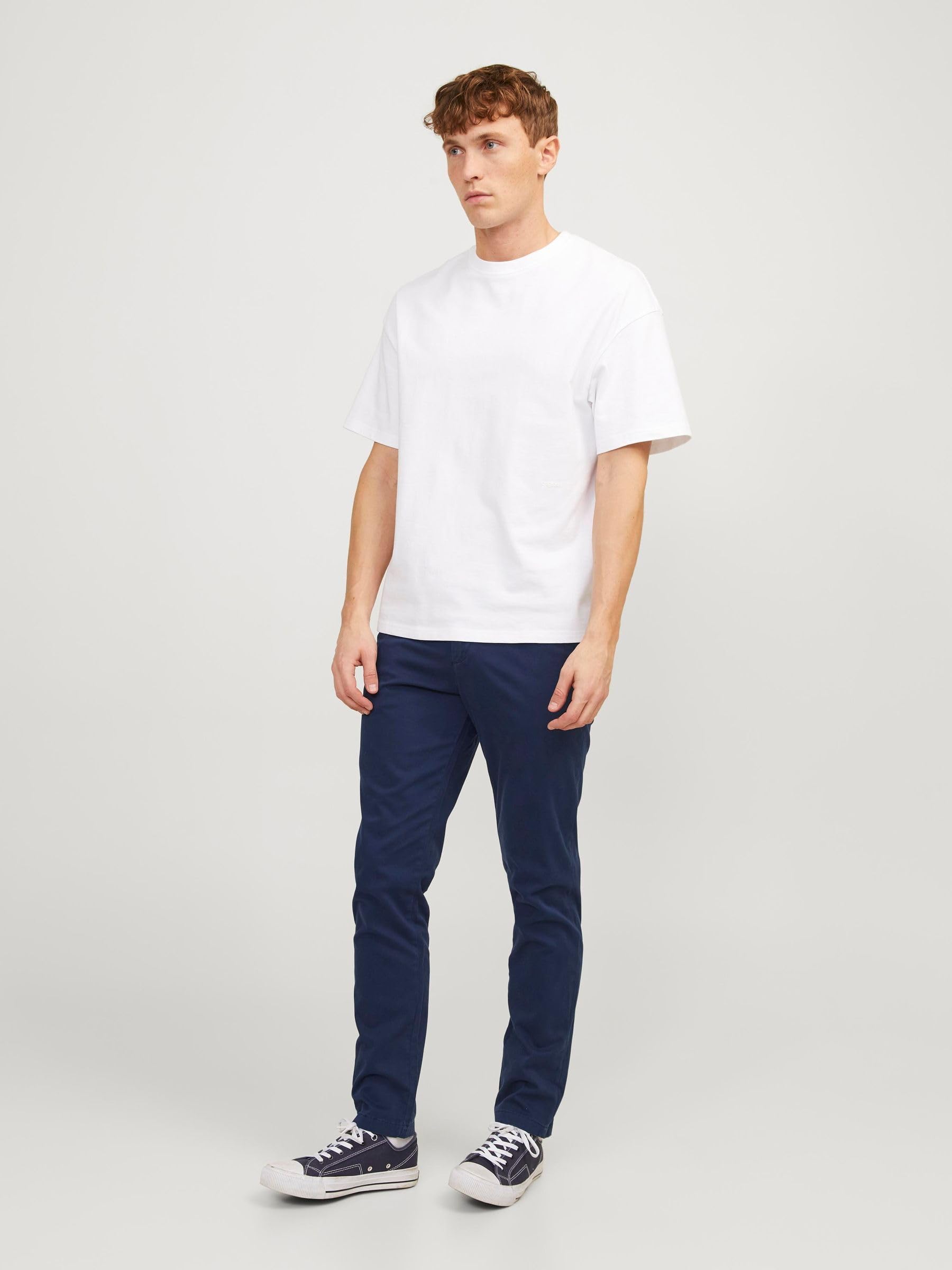 JACK & JONES Jpstmarco Jjbowie Noos - Pantalon Chino - Pantalon Chino - Homme