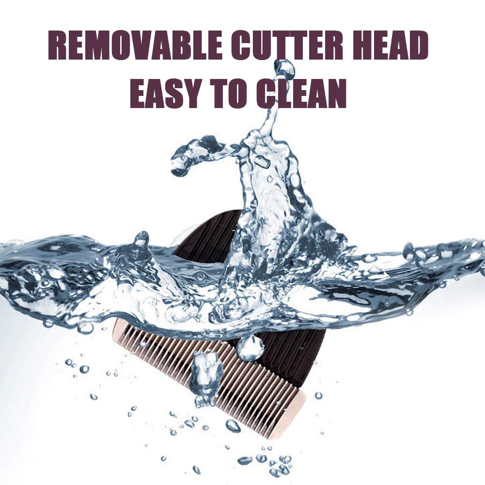 Dog Clippers Dog Grooming Kit, Ricaricabile A Basso Rumore Tranquillo Elettrico Pet Rasoio, Professionista Del Cane Tosatrici Clippers Cordless Con Pettine Guide, Forbici, Pettine, Kit Per Unghie