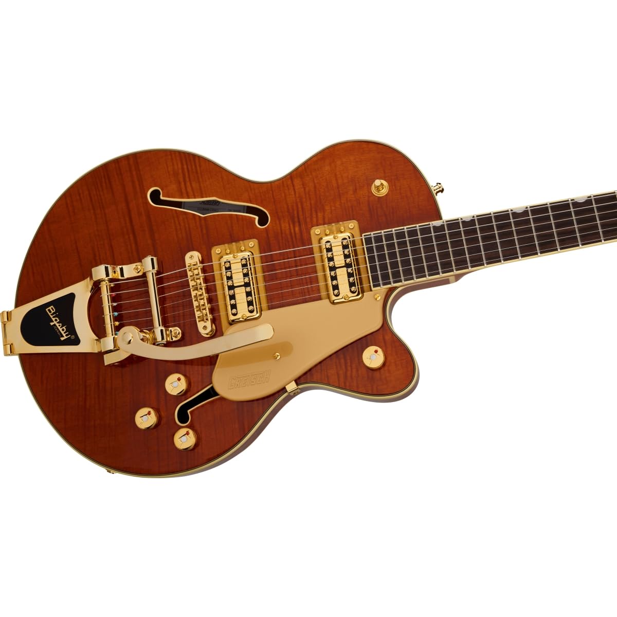 Amazon | Gretsch/Electromatic LTD Flame Okoume Broadkaster Jr