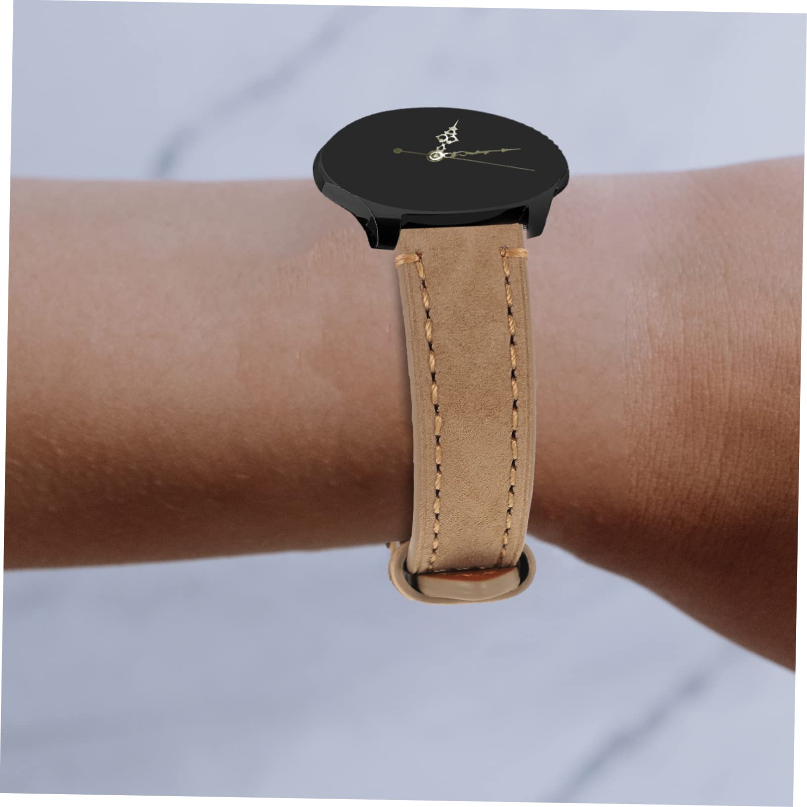 OSALADI 2 Pièces Bracelet En Daim Souple Bracelet De Montre Réglable Reloj Para Hombre Inteligente Smartwatch Accessoires Résistant À L'Usure Accesorios De Smartwatch Hommes Smartwatch