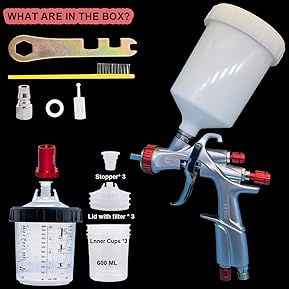 9 Best LVLP Air Spray Gun For Home for Beginners 23 61VYWgUO6 L. AC SL289