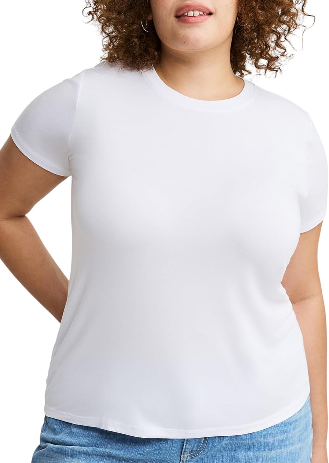 Torrid Women’s Plus Size Top – Perfect Super Soft Crew Short Sleeve Tee