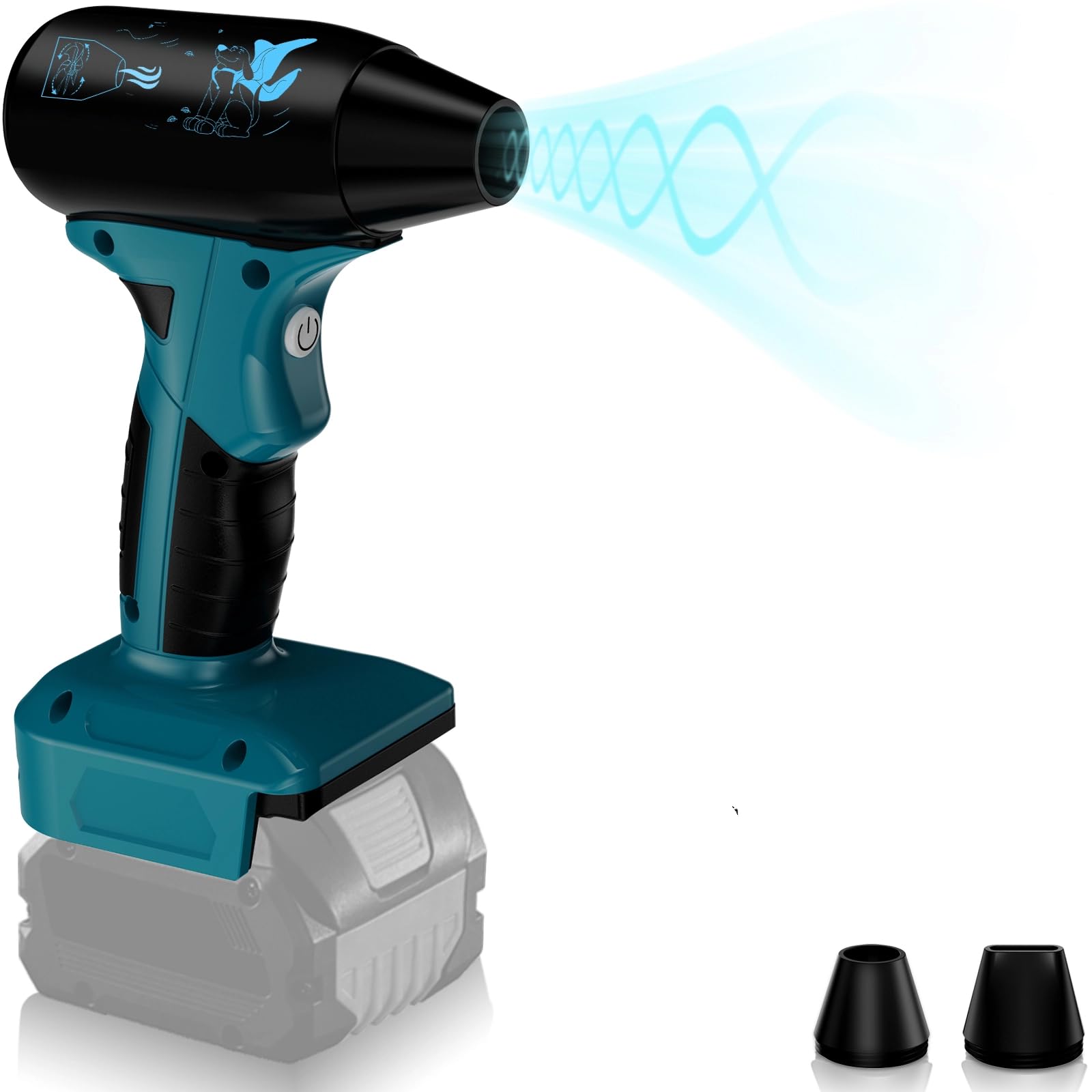 Soplador de aire,Soplador de chorro seco,Compatible para