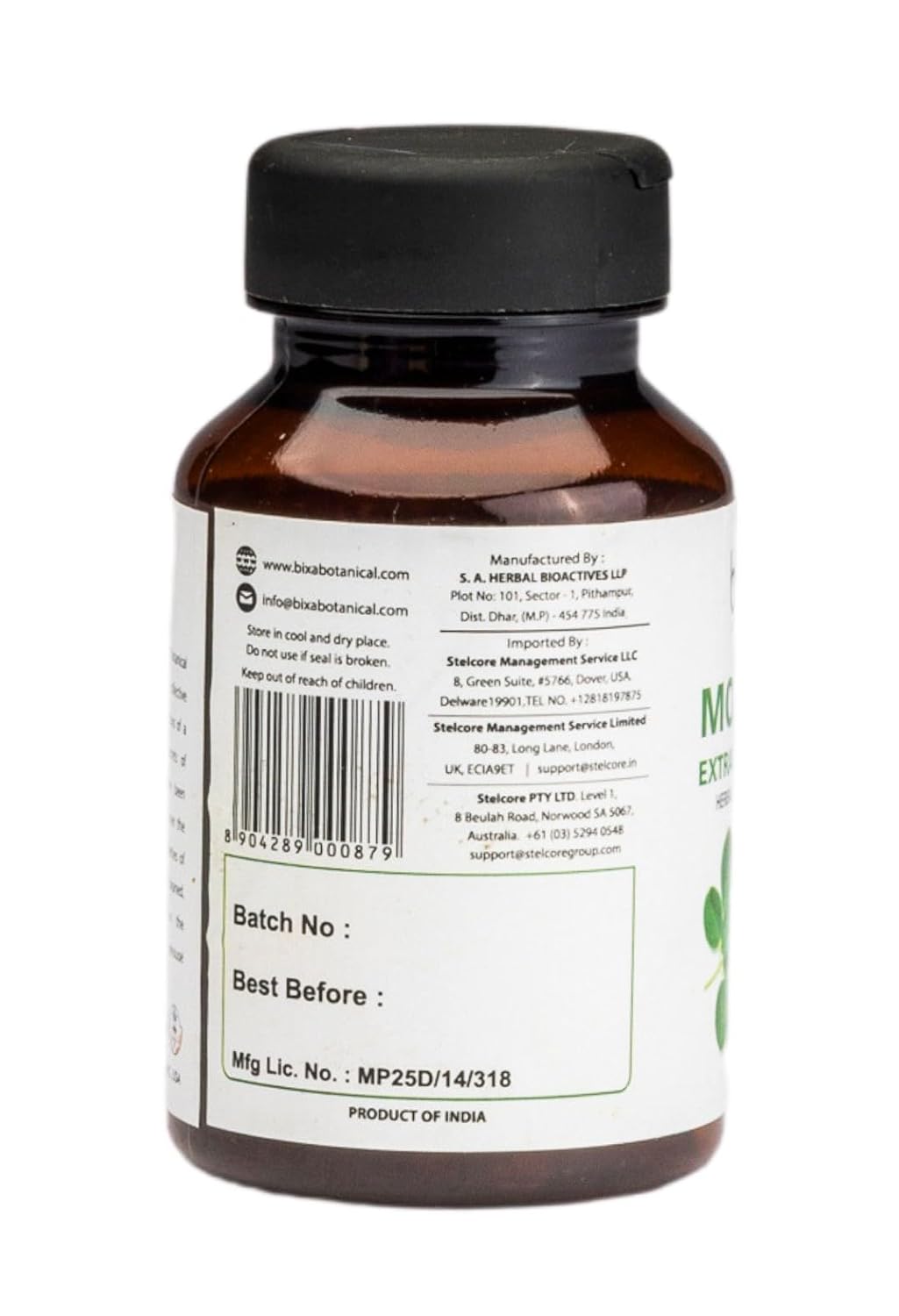 Buy Now Bixa Botanical Moringa Oleifera Leaf Superfood (Shigru/Shahj...