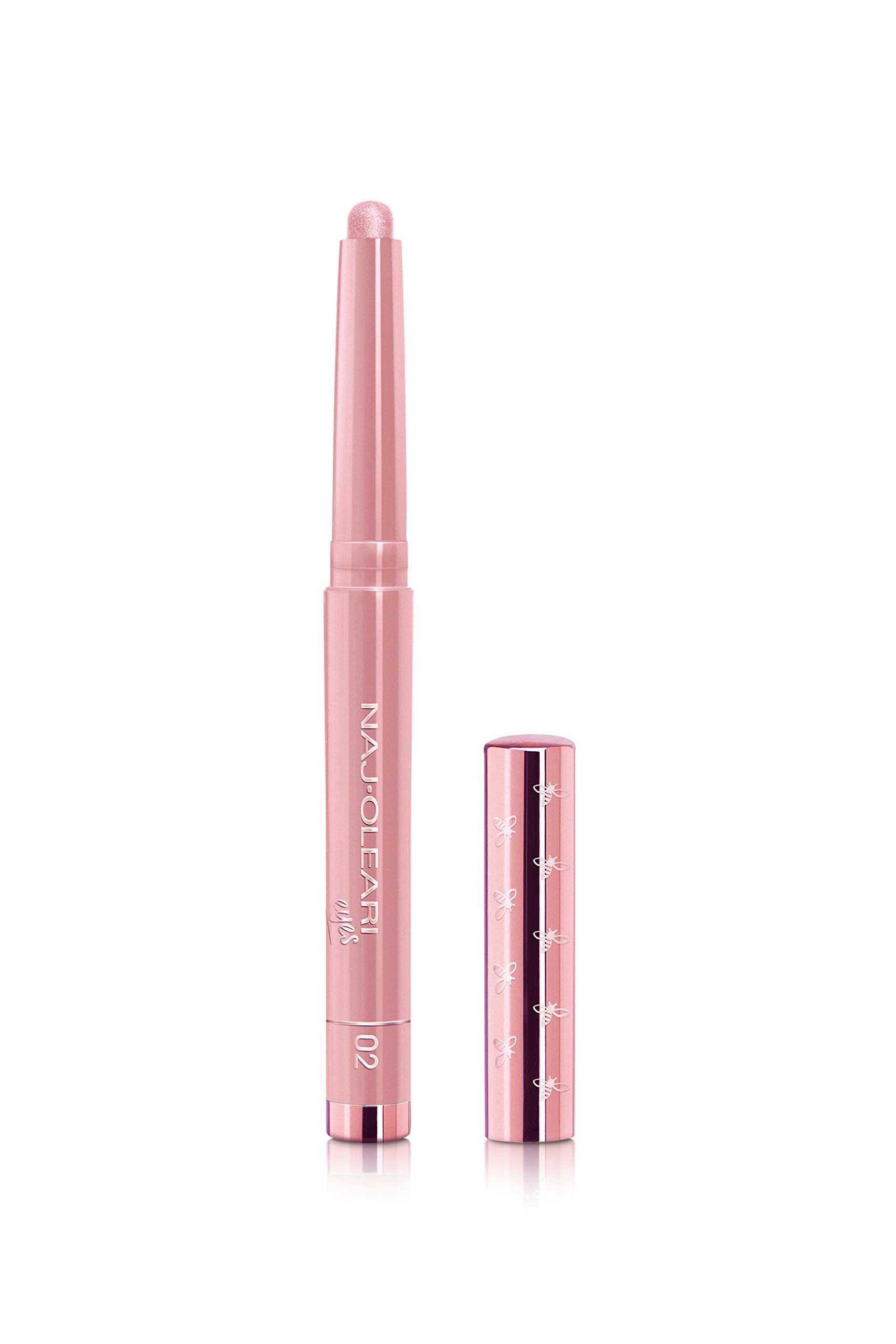 NAJ-OLEARI Absolute Stay Eye shadow Make-up Face 02 Rosa Metallic