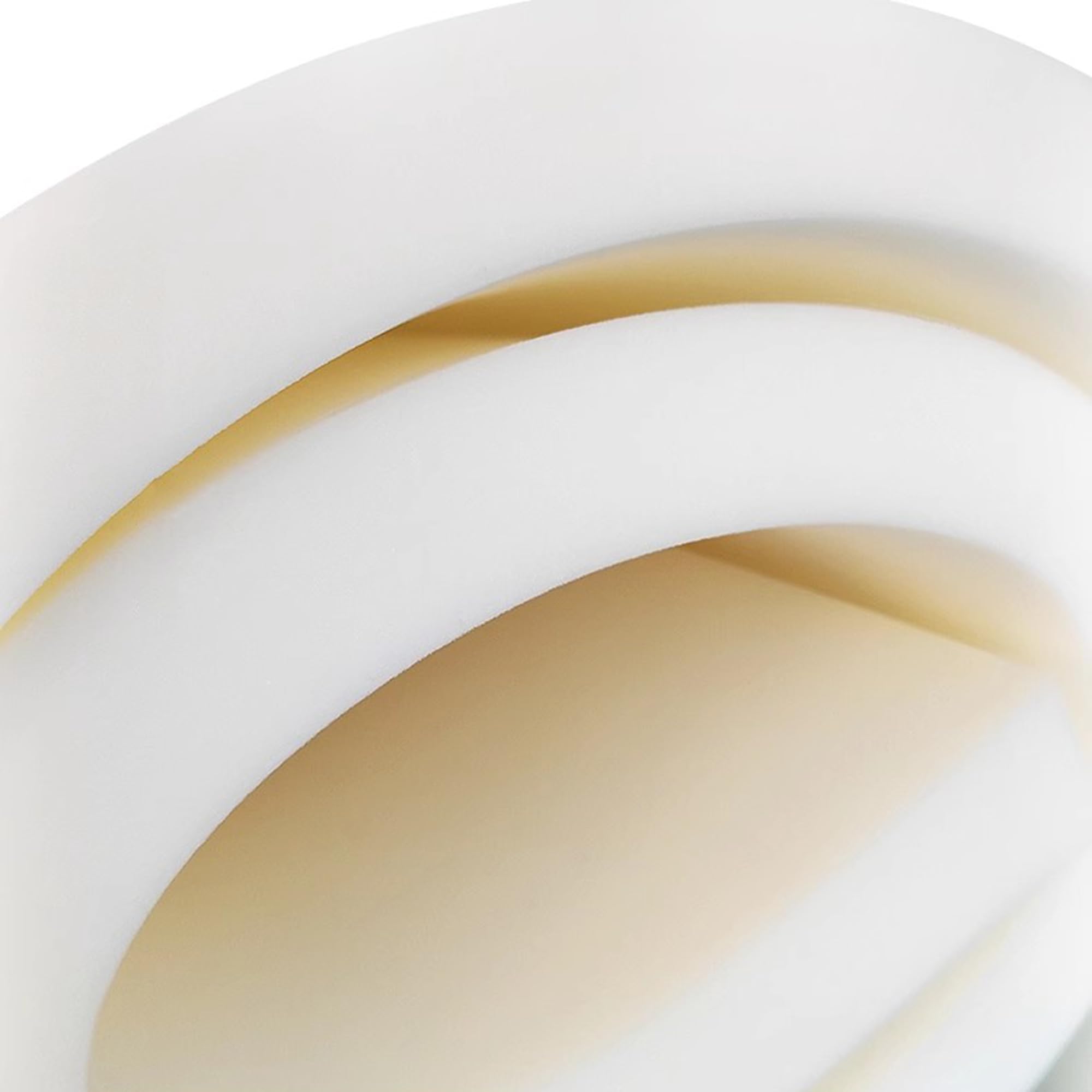 Espuma para tapicería, hoja de espuma blanca de alta densidad, acolchado redondo para silla, cojines de repuesto de espuma firme, acolchado de espuma gruesa para cama de mascotas, sillones,
