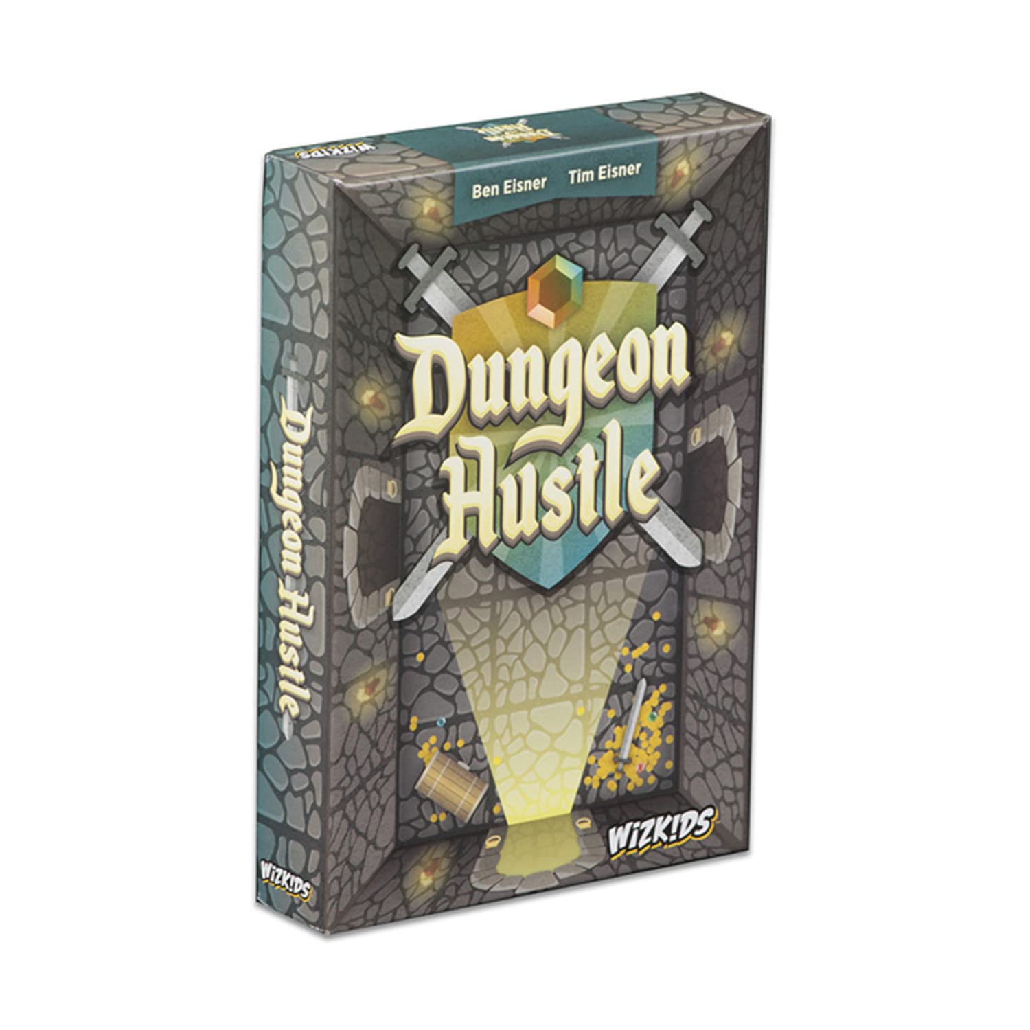 WizKids Dungeon Hustle Board Game for 2-4 Players, Ages 14 and Up