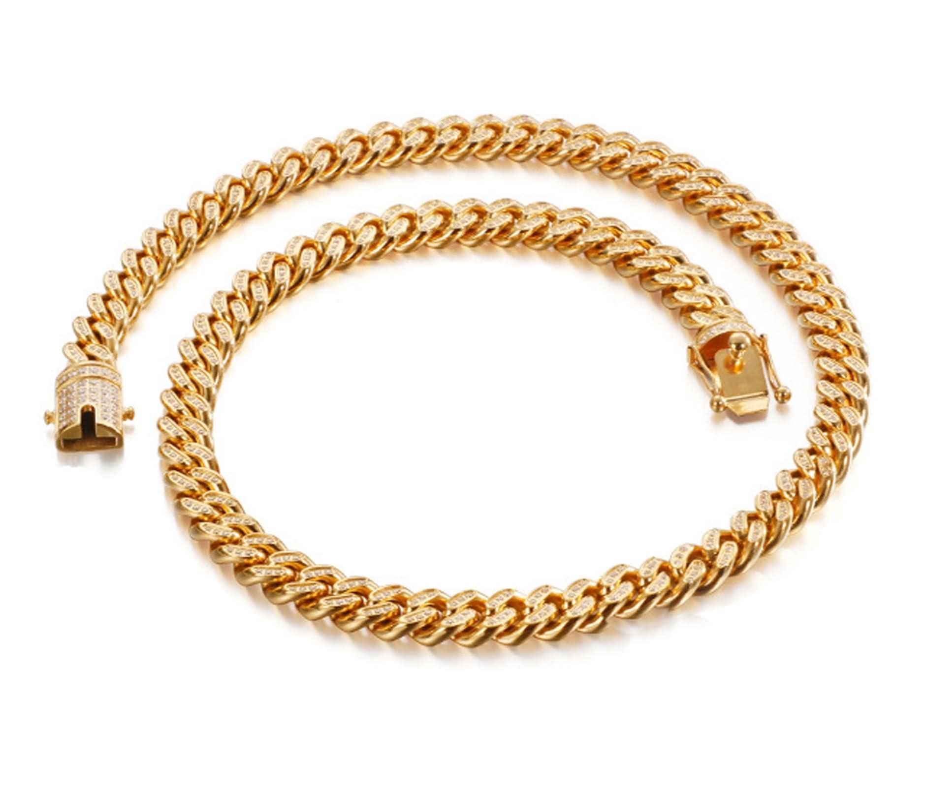 Bracciale da uomo a catena cubana, gioiello per San Valentino, hip hop rap, per anniversario, Pasqua, laurea