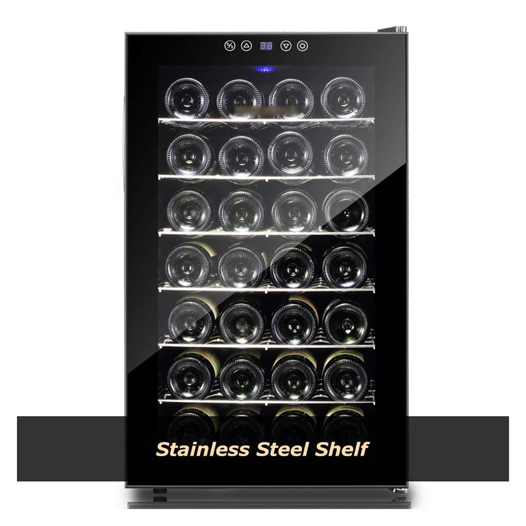 ATAAY Enfriador/Enfriador de Vino termoeléctrico de encimera Bodega de Vino Tinto y Blanco con Pantalla Digital de Temperatura, con Sistema de enfriamiento avanzado