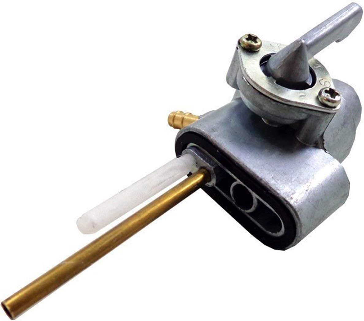 New Fuel Petcock Switch Valve for CB100 CB125 XL125 XL350 CL70 CL125 CB175 SL100 (180 Degree outlet fitting)
