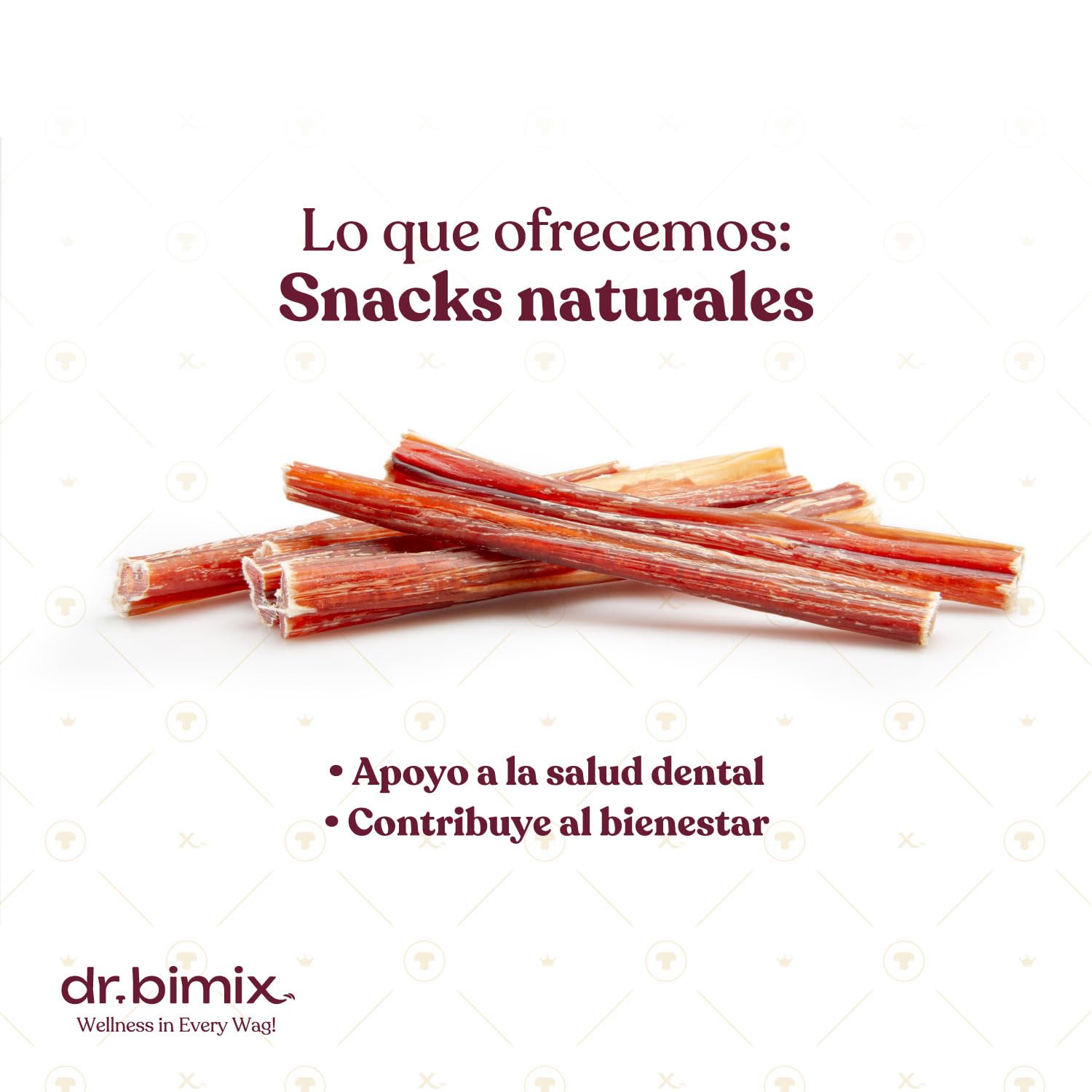 Nervios de Toro para Perros | Snack Natural Deshidratado | Salud Dental y Bienestar | Alta Dureza | Sin Aditivos - 450g - 1 Pack (20 Unidades)