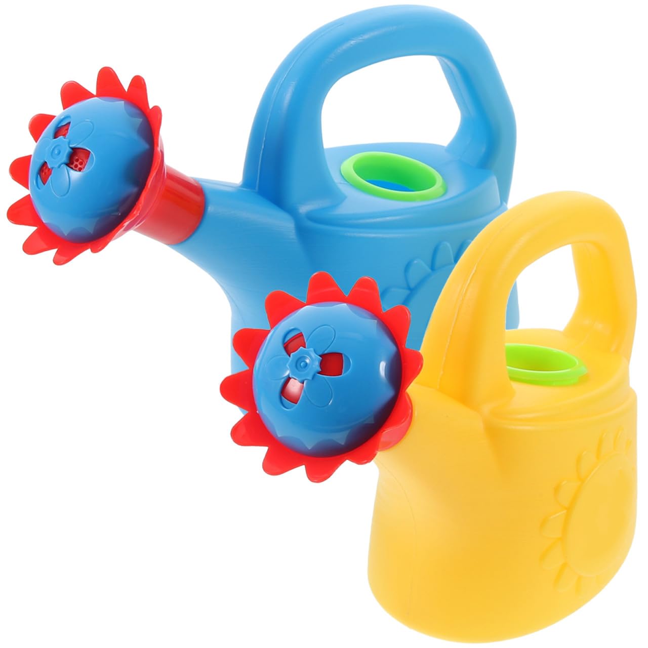 DOITOOL 2 Juguetes de Plástico para Regar Y Bañar a Niños, Casa de Juegos de Aprendizaje Temprano, Colores Surtidos.