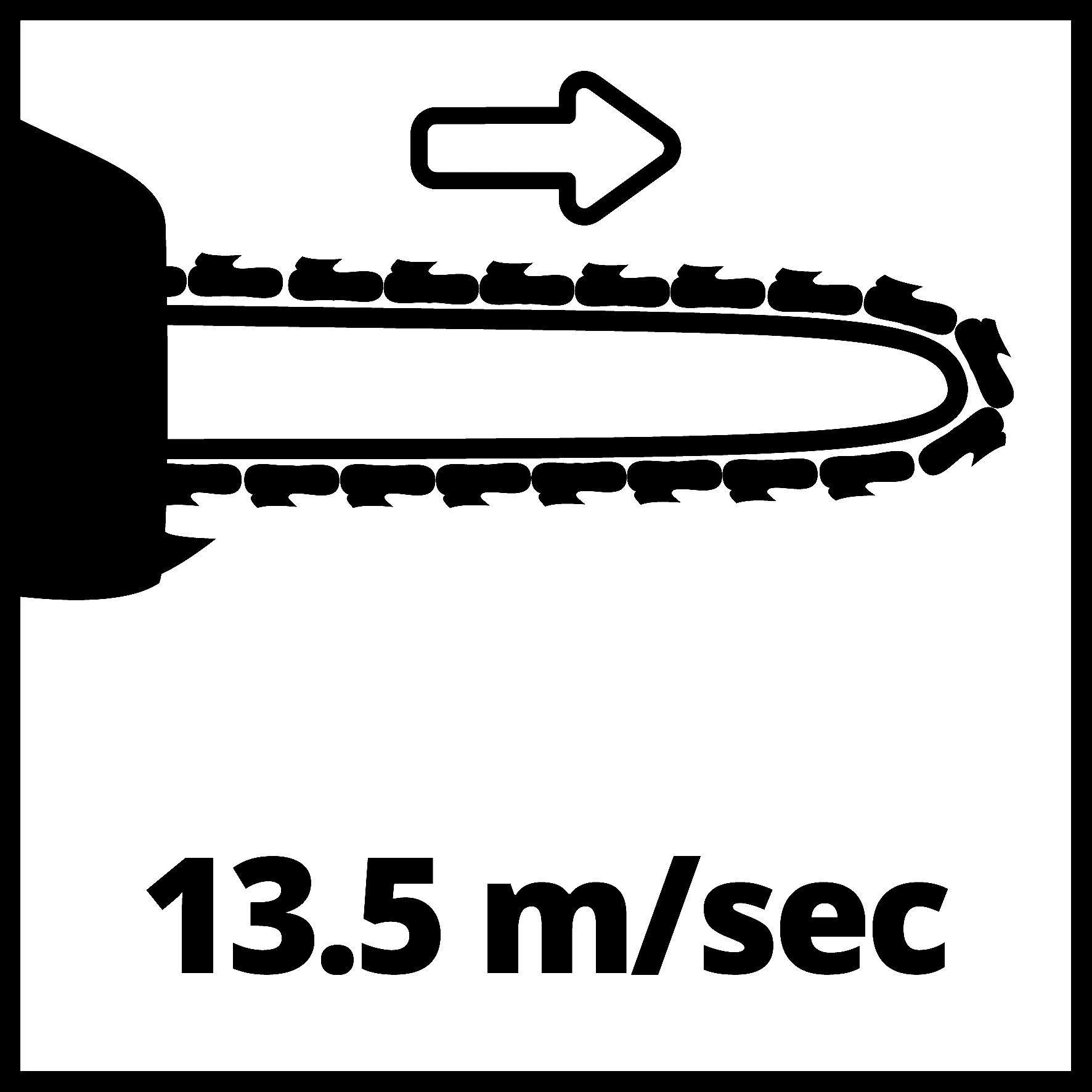Einhell Sega elettrica (230-240 V, 1800 W, asta Oregon 35,6 cm, taglio 32,5 cm, velocità della catena 13,5 m/sec., serbatoio olio a catena da 160 ml, inclusa faretra (protezione della catena)
