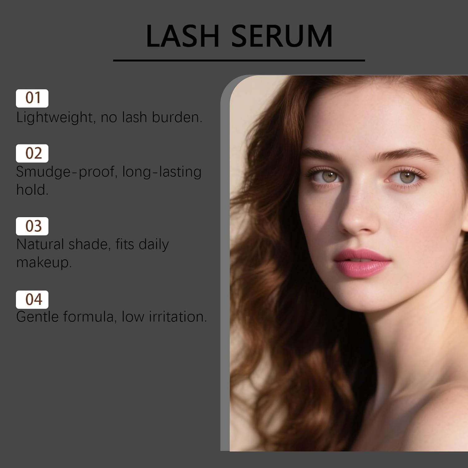 Sinsnlashes Wimpernserum – Fortgeschrittene Formel Eyelash Serum ohne Hormone für Wimpernwachstum – natürlich, vegan (3 Stück)