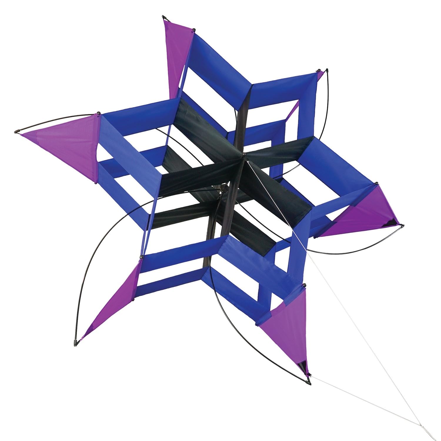Amazon.com: In the Breeze 3391 — Shadow Cosmic Hex Kite — Colorful