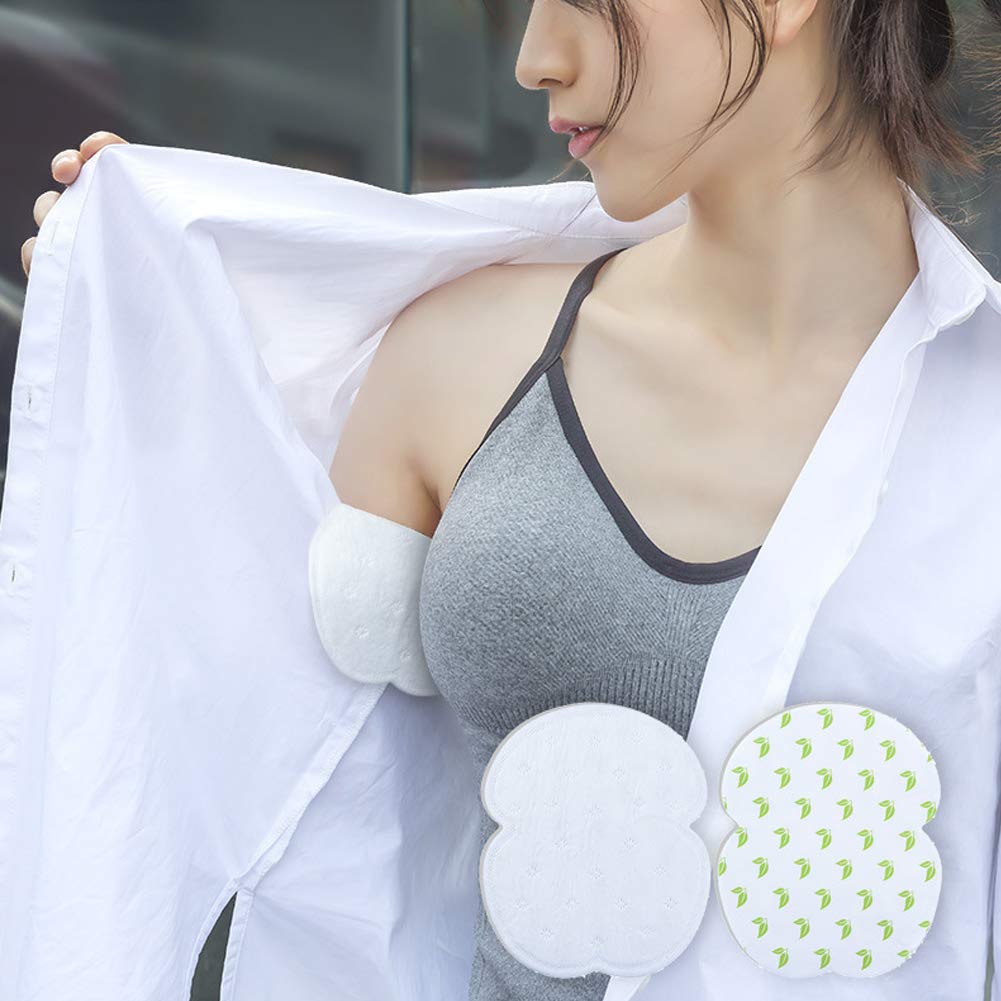 Patch Anti Transpiration, Coussinet Anti Transpirant, Underarm Sweat Pad, pour Femmes Hommes, Invisible, Confortable Protège Aisselles, Adhésif supplémentaire, Grand Taille 30PC