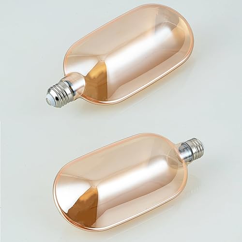 Miniatura 4 de Bombilla decorativa grande equivalente a 40 vatios, LED regulable 4 W 2200 K E26 Base única Edison bombillas de vidrio ámbar para decoración