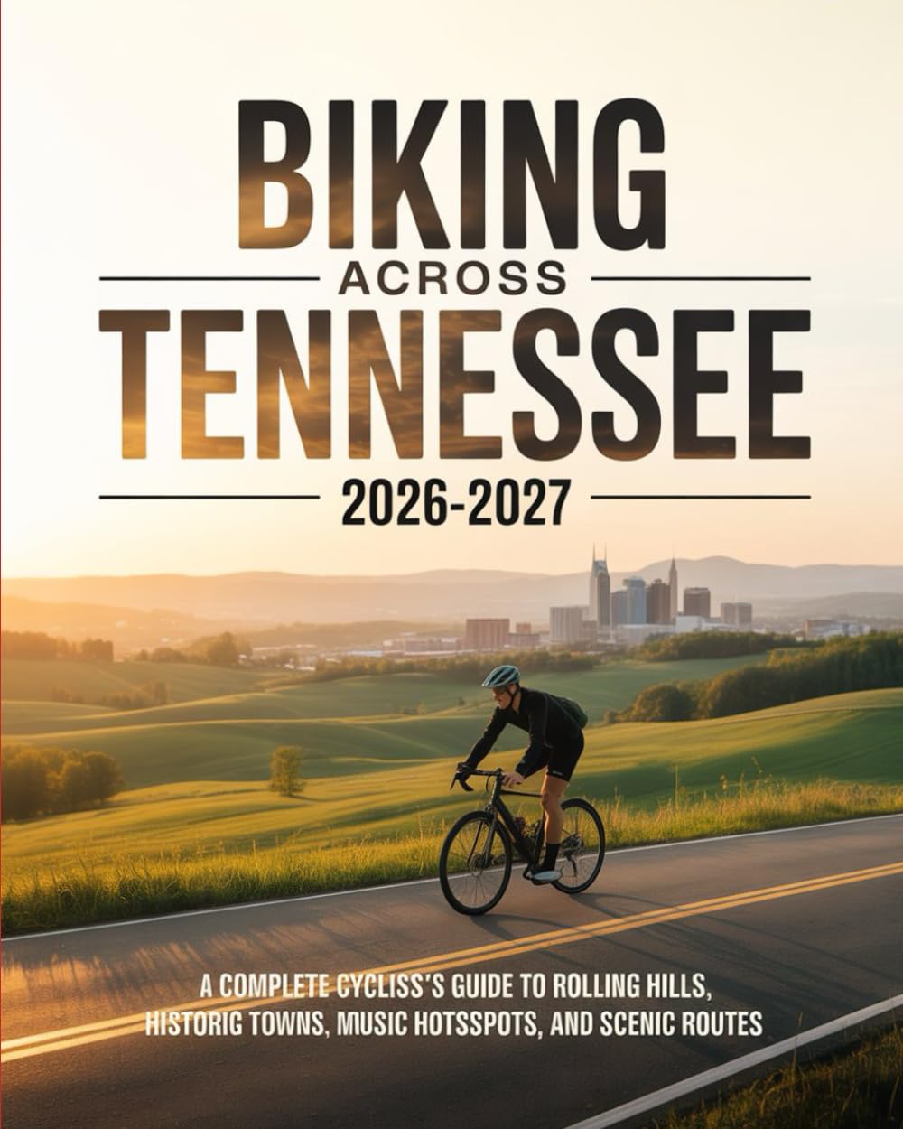 BIKING ACROSS TENNESSEE 2026-2027: A COMPLETE CYCLIST’S GUIDE TO ROLLING HILLS, HISTORIC TOWNS, MUSIC HOTSPOTS, AND SCENIC ROUTES      Paperback – March 4, 2026