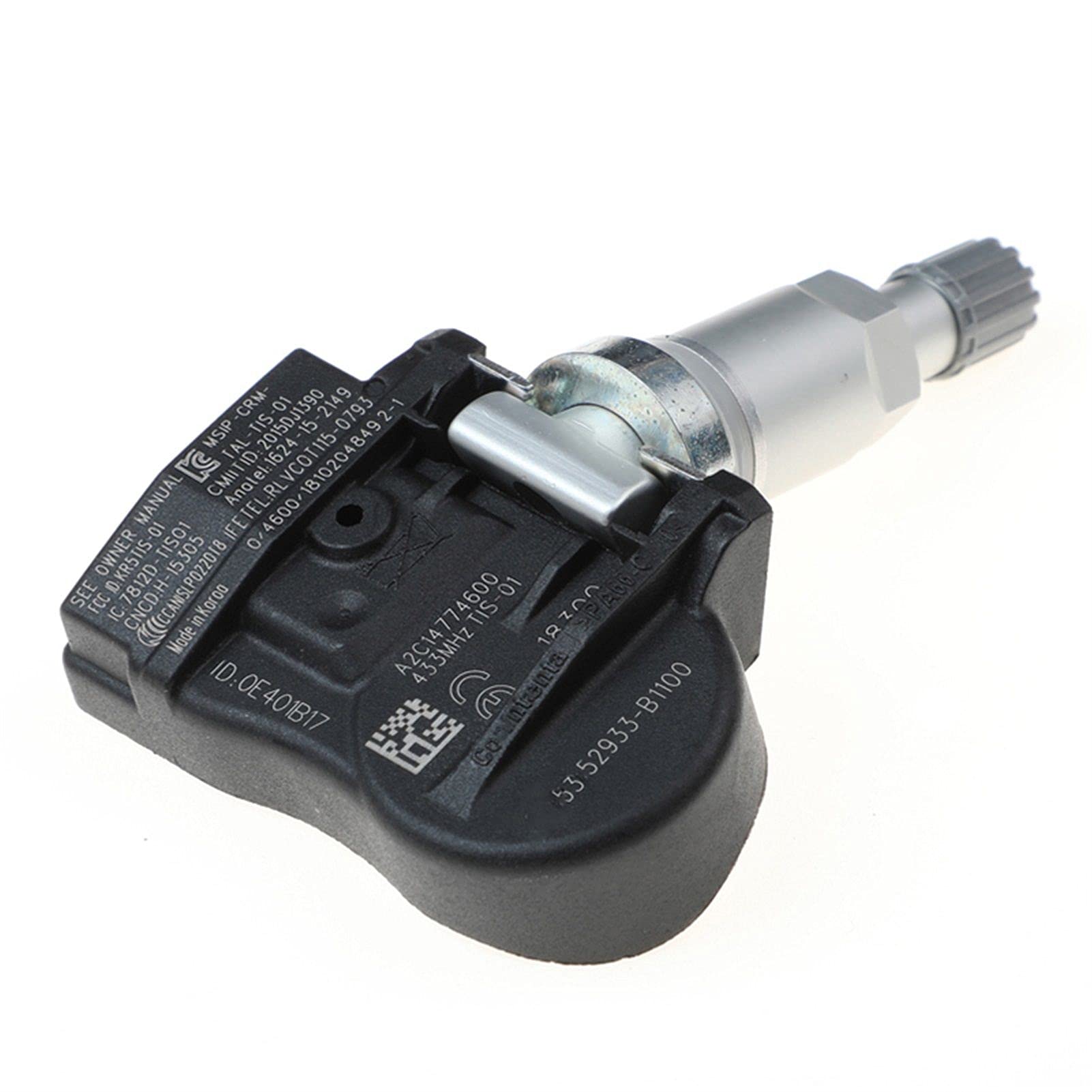 4 sensores de presión neumáticos TPMS para Hyundai