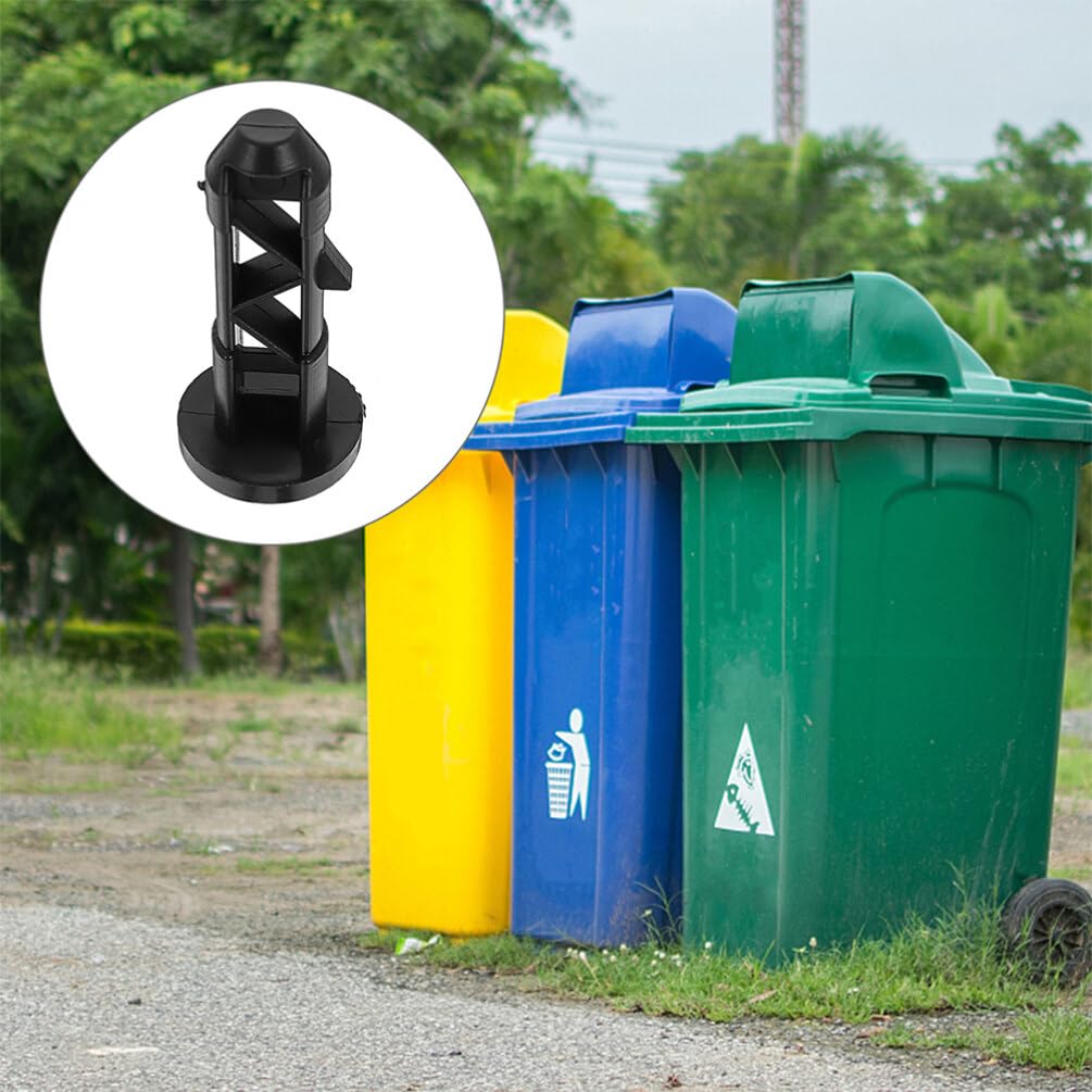 Alipis Outdoor Trash can Latches 6 Pack Universal Plastic Bin Lid Accessories Replacement Pins for Garbage can Repair and Secure Closure
